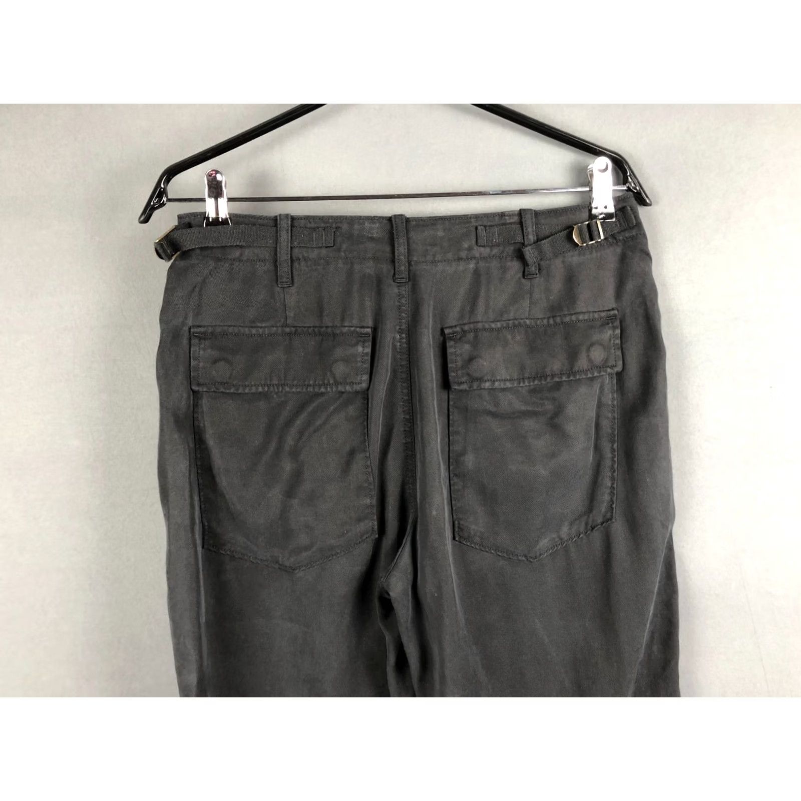 Ralph Lauren Ralph Lauren Women's Cargo Pants Size 2 Black Lyocell Cargo Pants Regular Small words adjusted Size 26" / US 2 / IT 38 - 3 Thumbnail