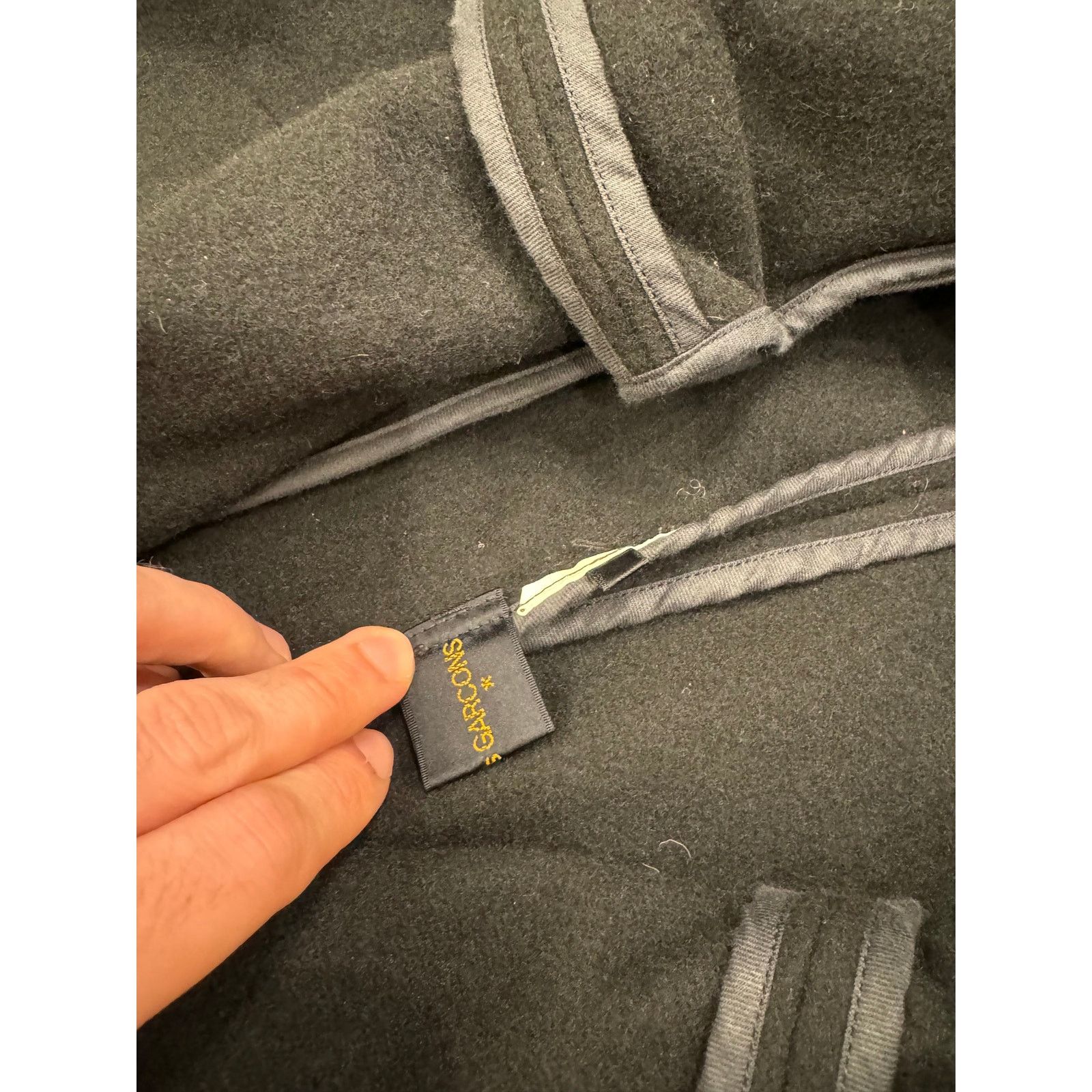 Comme des Garcons 1990s Comme des Garçons asymmetrical wool jacket Size US M / EU 48-50 / 2 - 8 Thumbnail