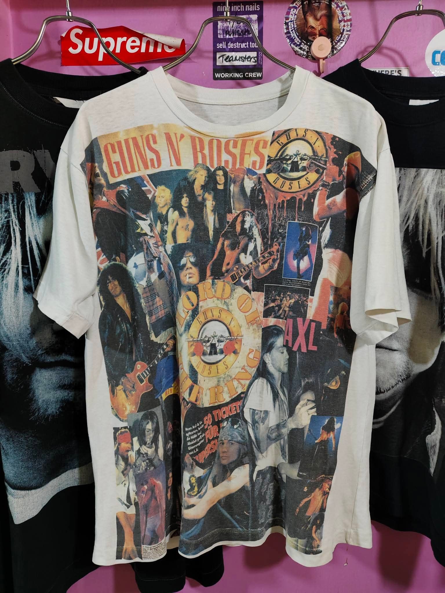 Vintage VINTAGE ROBERT WILLIAMS MAGNITUDE X GUNS N ROSES ART T