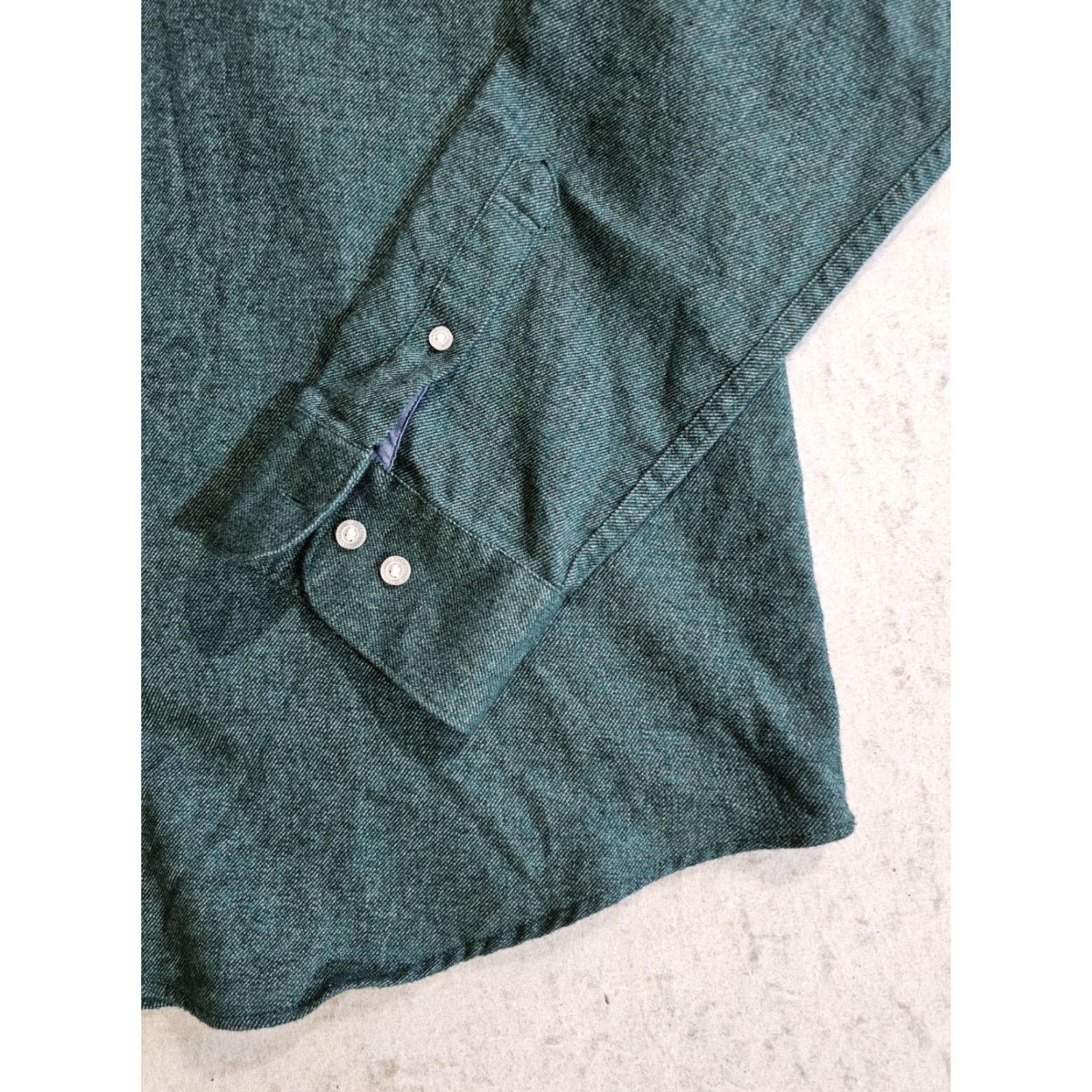 Original Penguin VINTAGE Original Penguin Button-Up Shirt Mens 2XL Green Shirt Classic Preppy Size US XXL / EU 58 / 5 - 7 Thumbnail