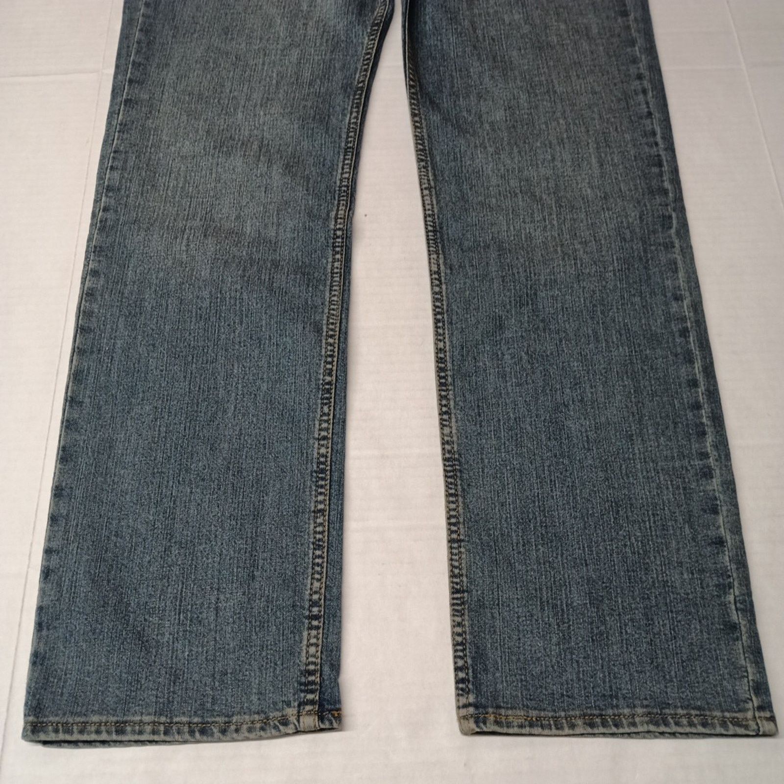 Levi's Signature By Levi Straight Jeans Men 34x34 Blue Comfort Flex Size US 34 / EU 50 - 3 Thumbnail