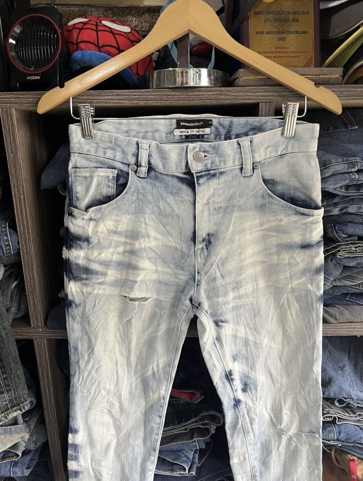 semanticdesign 🔥Semantic Design Stretch Distressed Denim Size US 29 - 5 Thumbnail