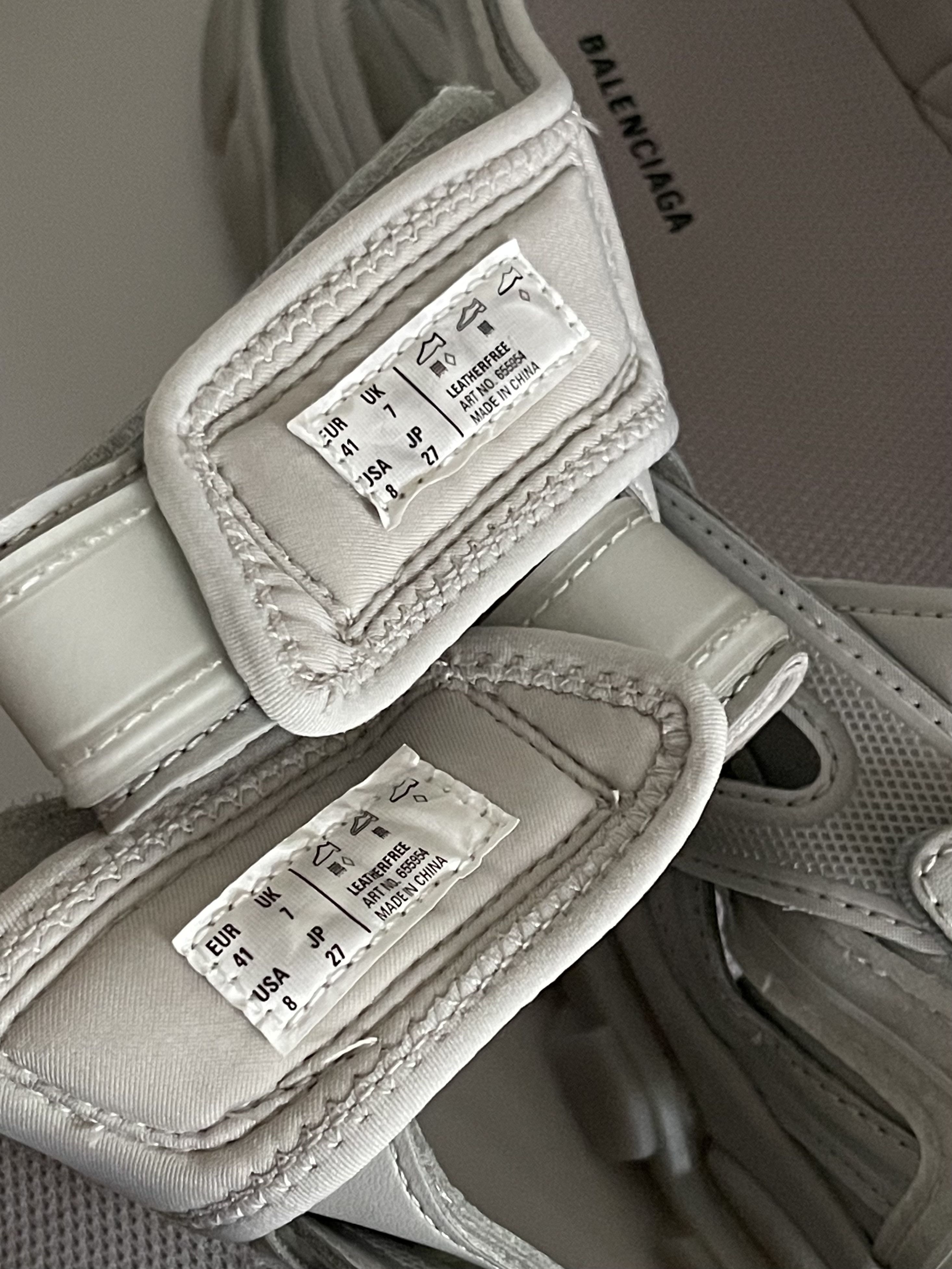 Balenciaga Balenciaga Track sandals, grey, size 41 Size US 8 / EU 41 - 8 Thumbnail