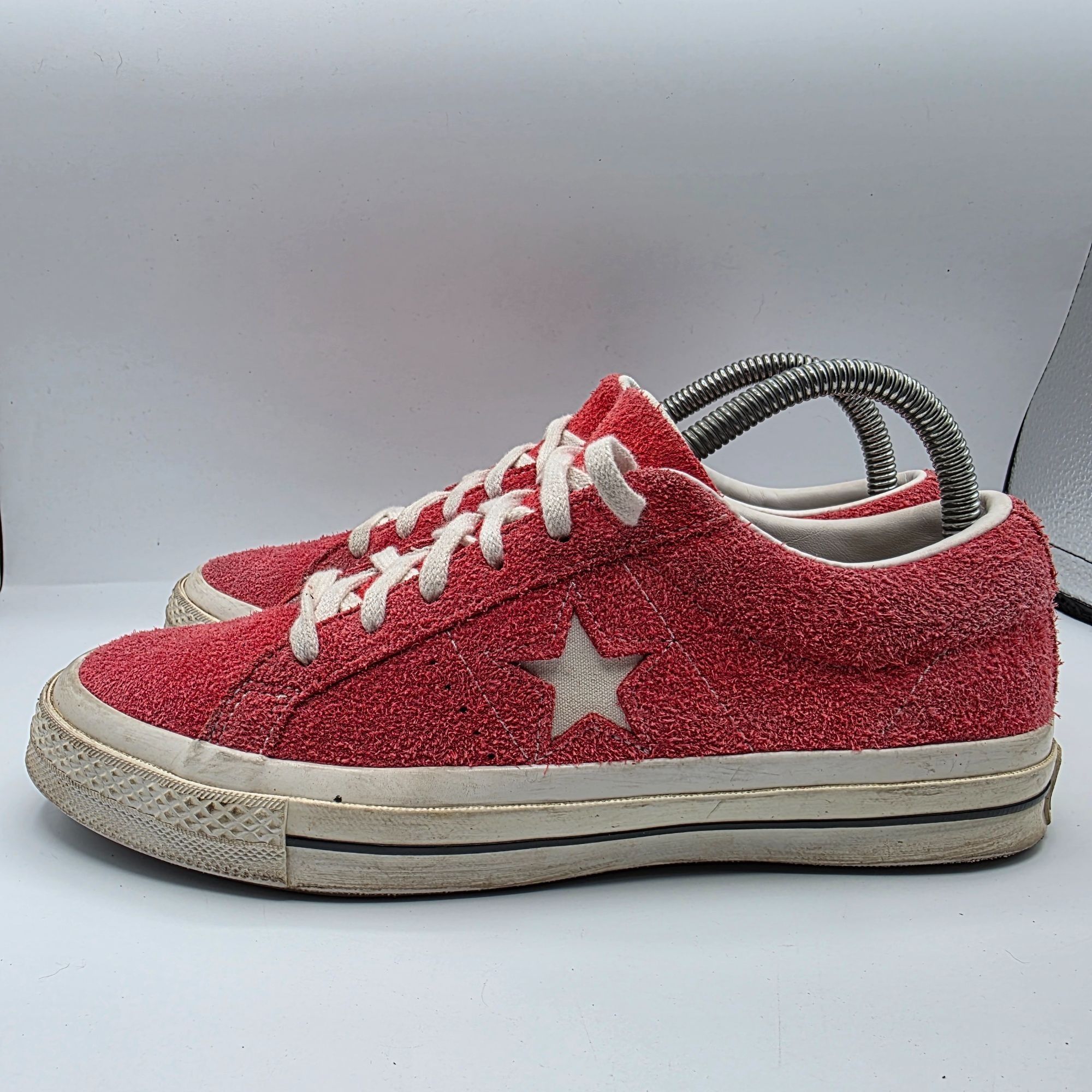Converse Converse One Star Ox Womens 7.5 Red Shoes Low Top Casual Wal Size US 7.5 / IT 37.5 - 13 Thumbnail