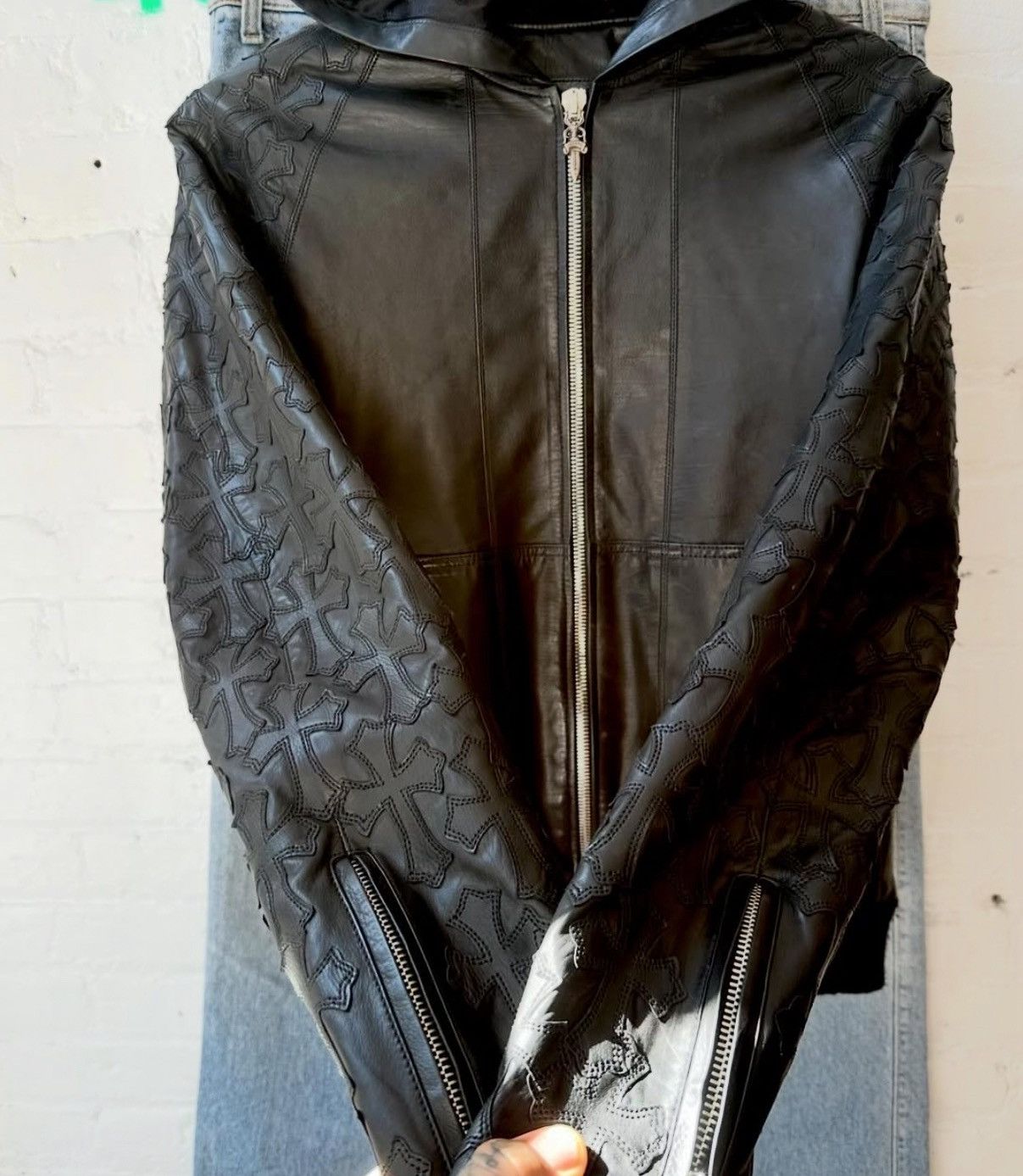 Chrome Hearts CHROME HEARTS FLOODED CROSS JACKET Size US M / EU 48-50 / 2 - 1 Thumbnail