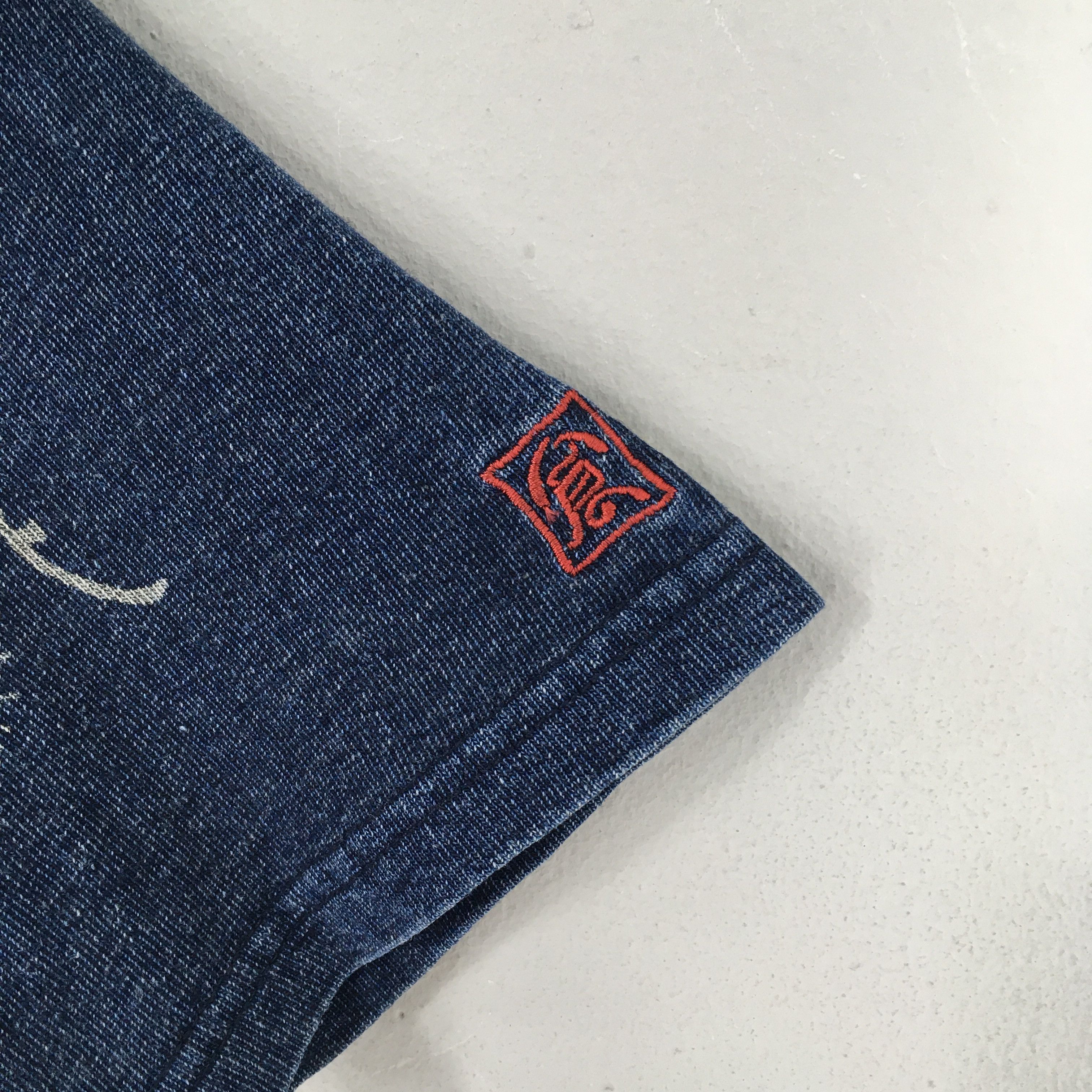 45rpm × Eternal × Vintage Vintage Eternal Japan Printed Fish Koi Sukajan Indigo Blue Size US S / EU 44-46 / 1 - 7 Thumbnail