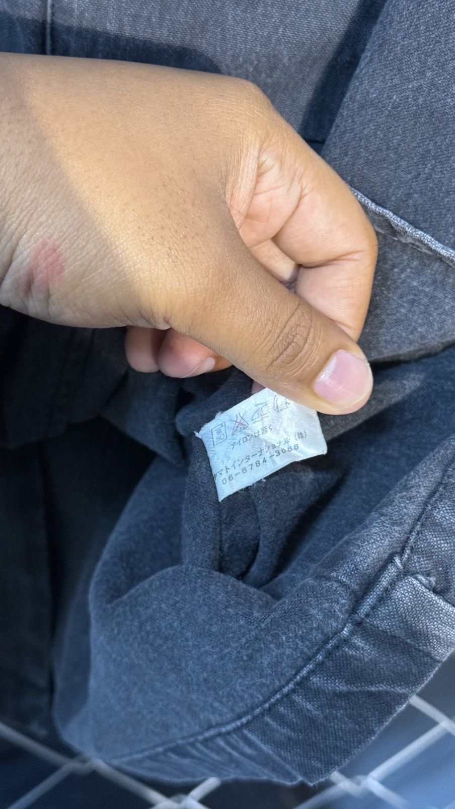 Japanese Brand National + Name Grosbec Denim Grey Jacket Size US M / EU 48-50 / 2 - 5 Thumbnail