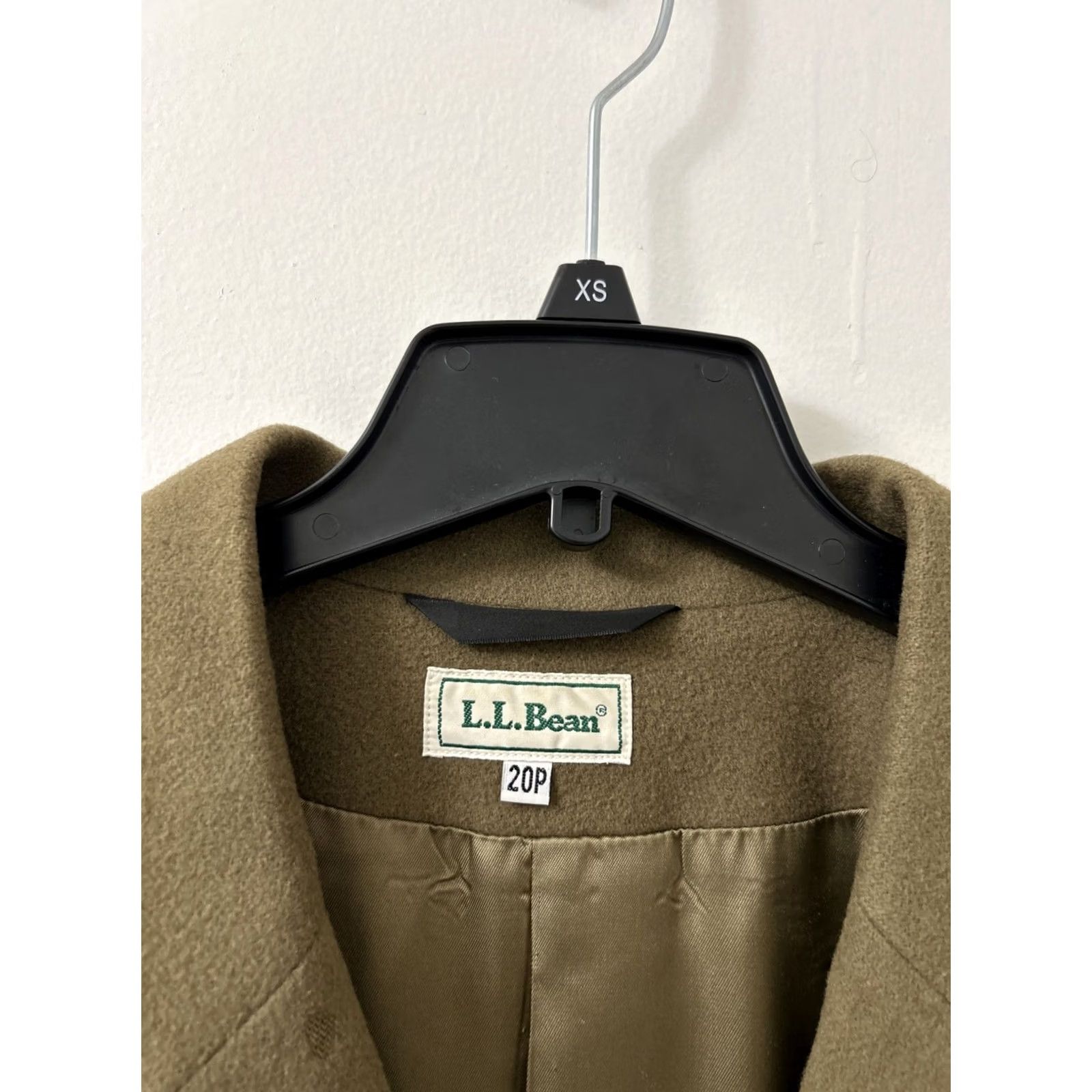 Vintage VINTAGE L.L. Bean Blazer Jacket Womens 20P Brown Wool Cashmere Made In USA Blazer Men/Women? Size 3XL / US 20-22 - 4 Thumbnail