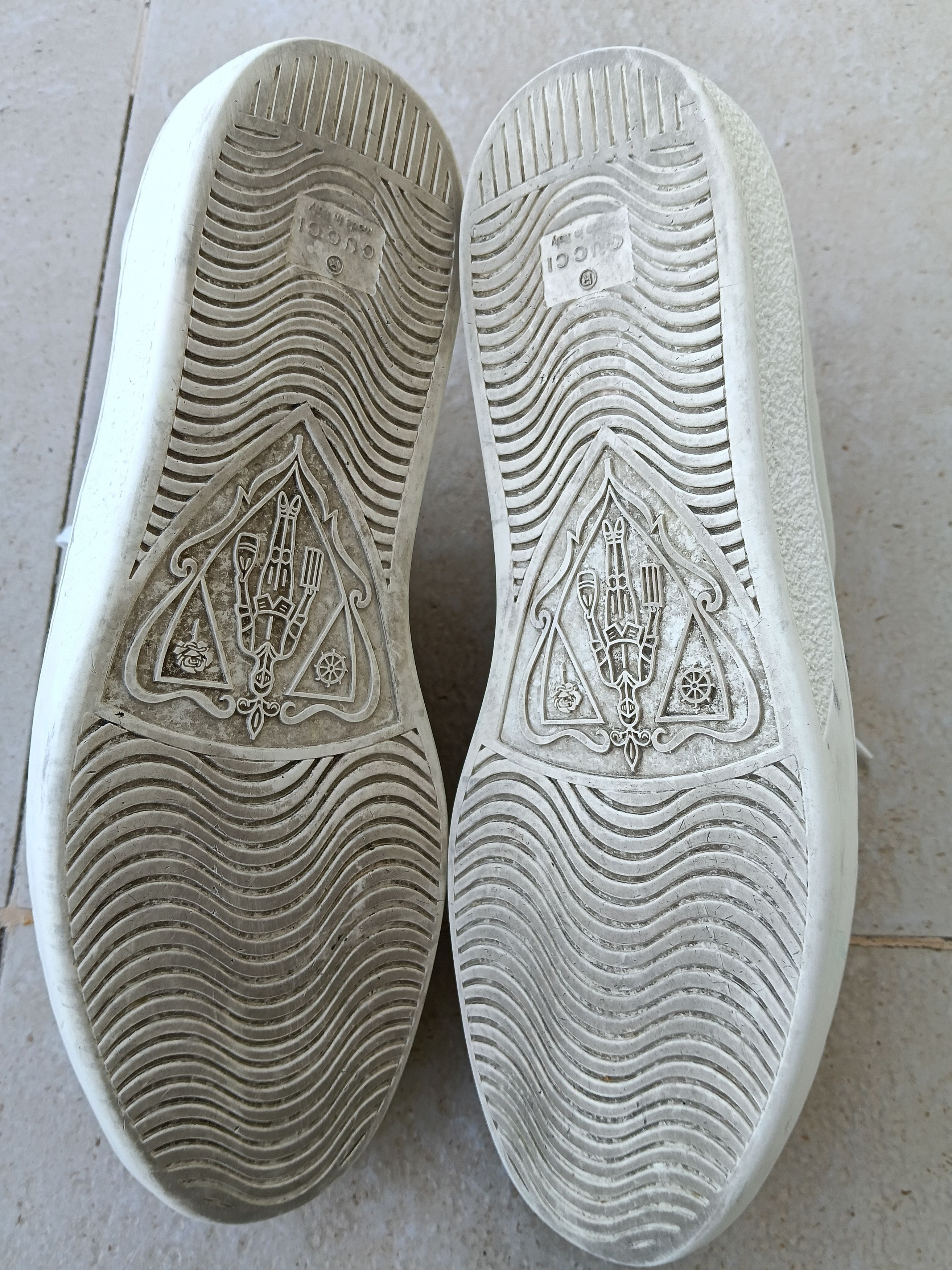 Gucci Gucci ace embroidered Tiger low top sneakers Size US 10 / EU 43 - 7 Thumbnail