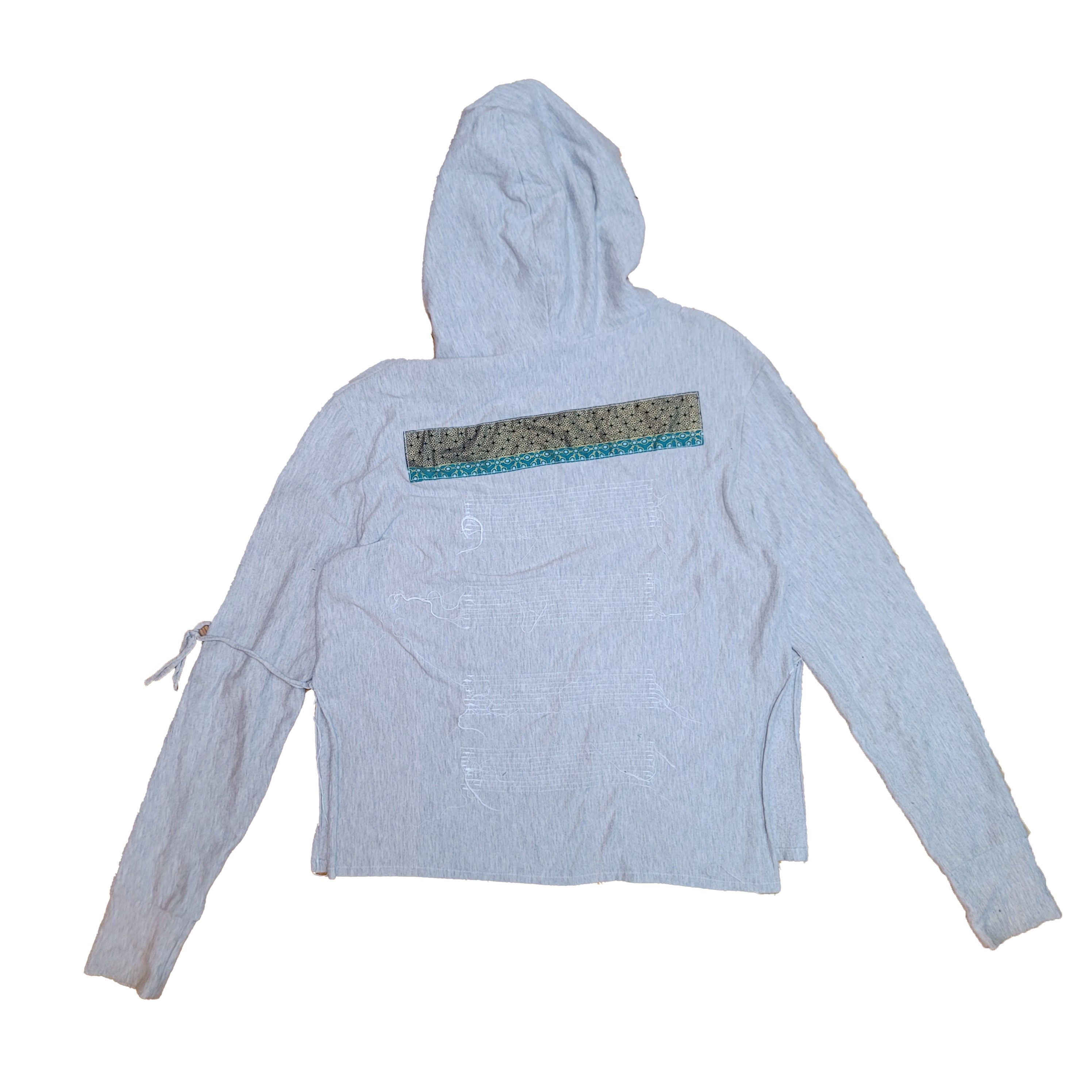 Designer Velvet Oriental Hoodie Size US M / EU 48-50 / 2 - 2 Thumbnail