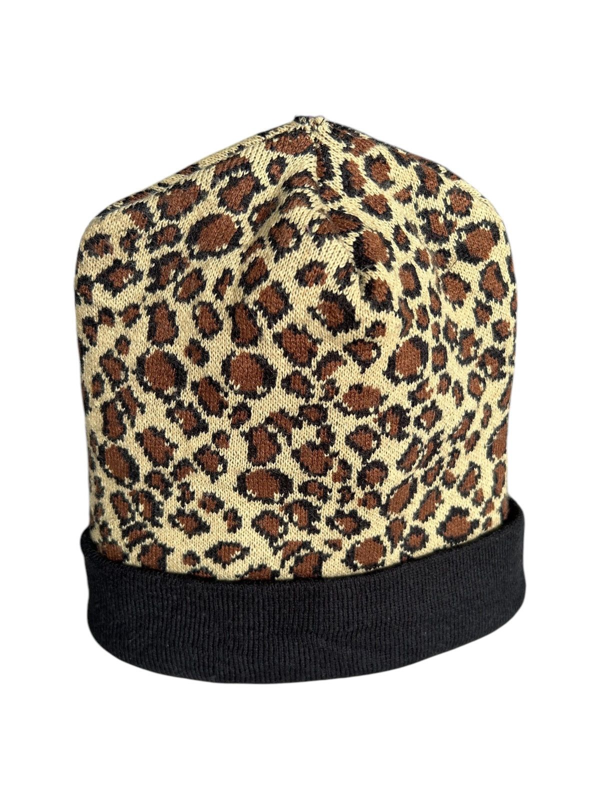 Japanese Brand × Kapital × Vintage Leopard Japanese Style Rare Beanie Hats 🎌☠️ Size ONE SIZE - 3 Thumbnail