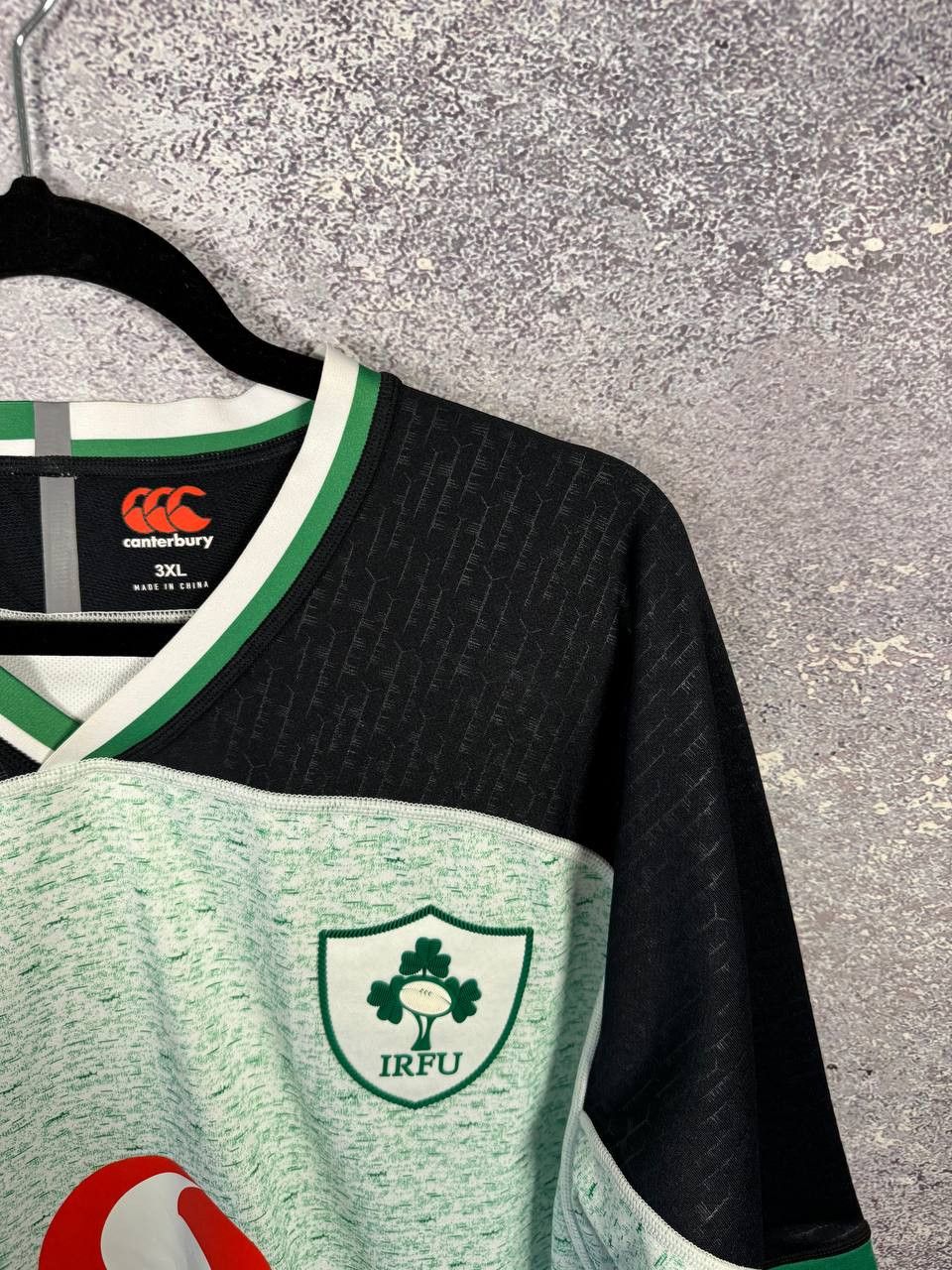 Canterbury of New Zealand × Vintage Ireland IRFU Irish Rugby Union 2019 Canterbury Jersey Size US XXL / EU 58 / 5 - 13 Thumbnail