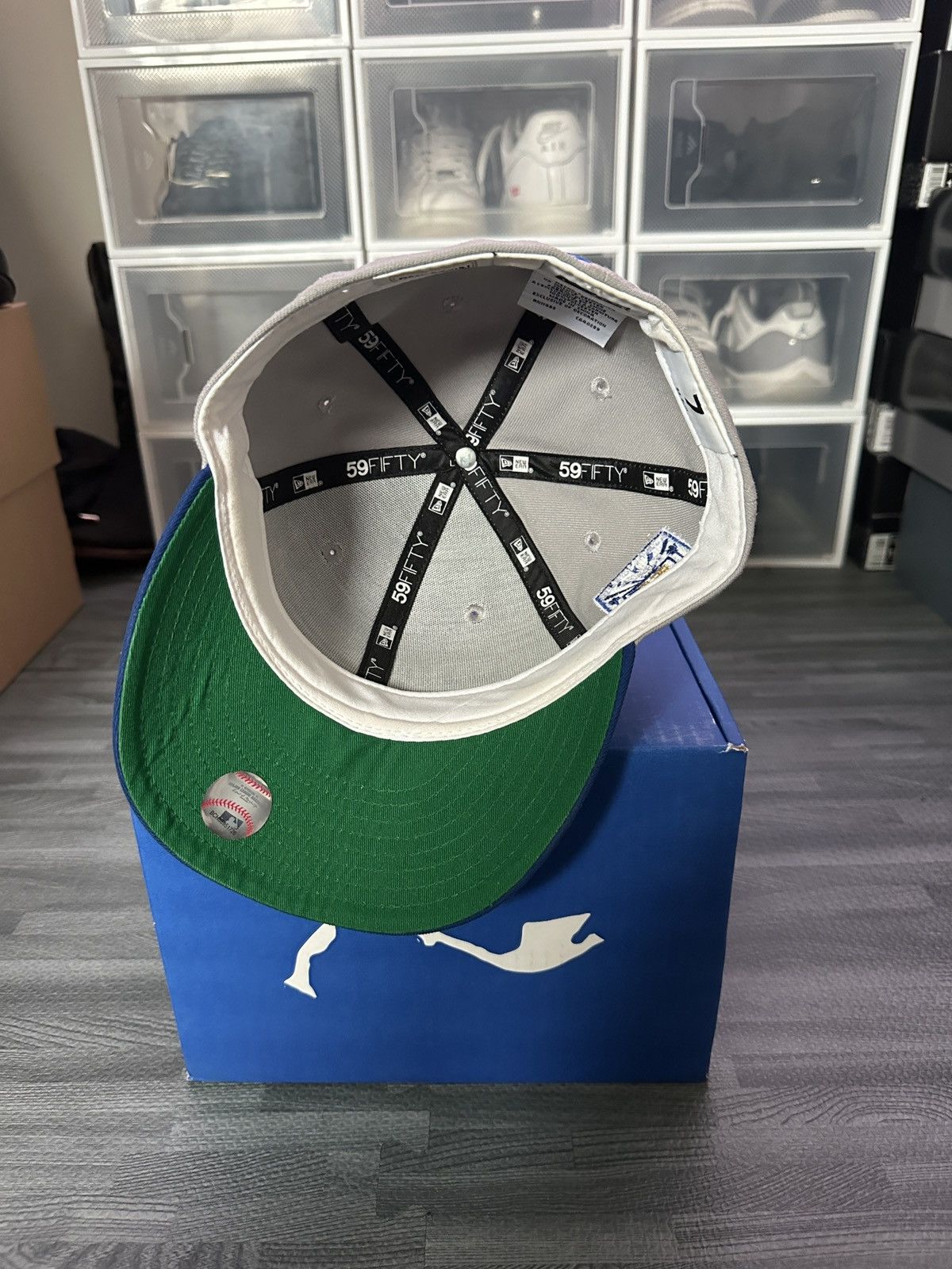 New Era Los Angeles Dodgers 50th Anniversary size 7 Fitted Size ONE SIZE - 6 Thumbnail