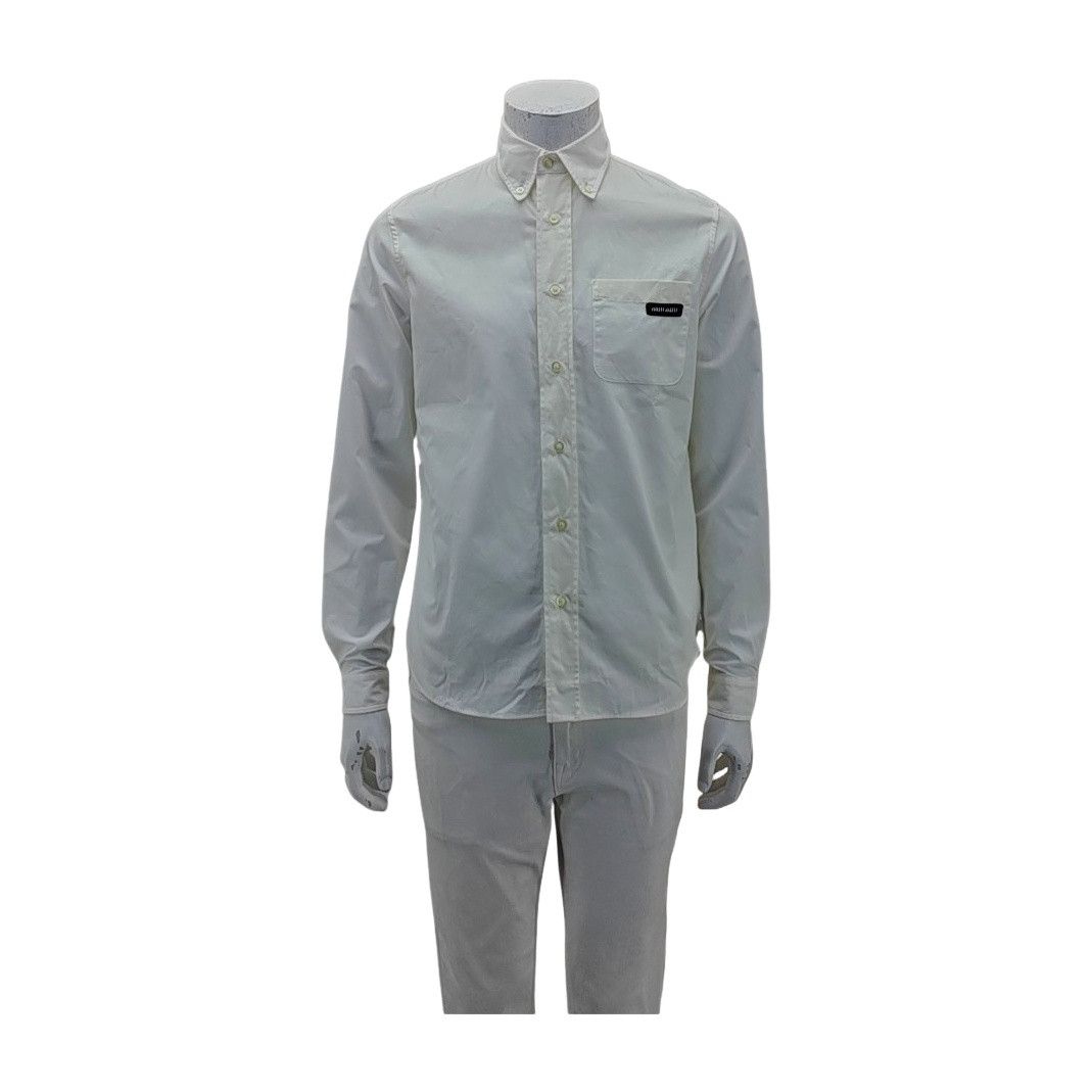 Miu Miu Miu Miu Cotton Button Down Shirt 37 Size US S / EU 44-46 / 1 - 1 Thumbnail