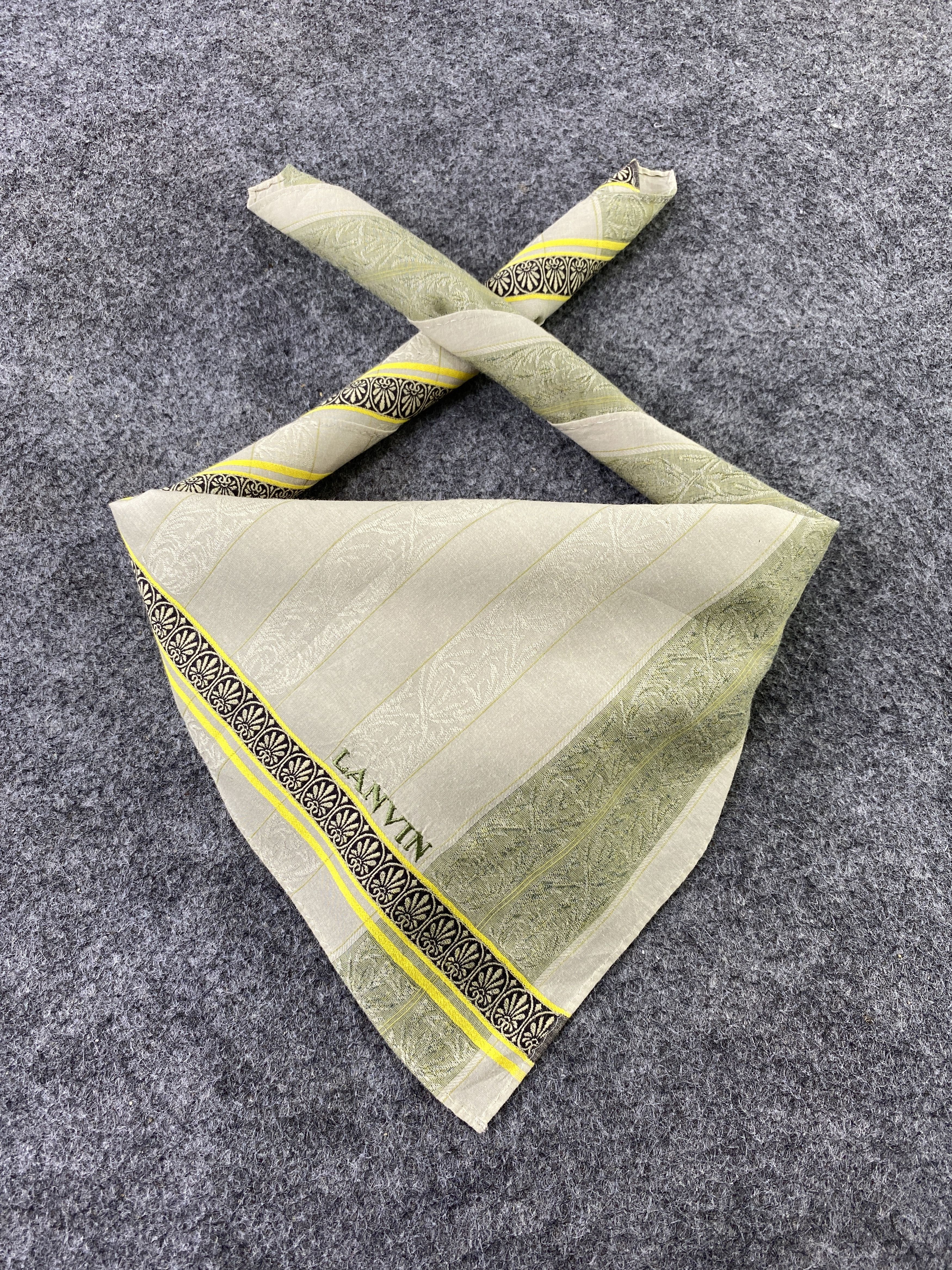 Lanvin Lanvin Handkerchief / Bandana / Neckerchief / Headscarf-B328 Size ONE SIZE - 2 Thumbnail