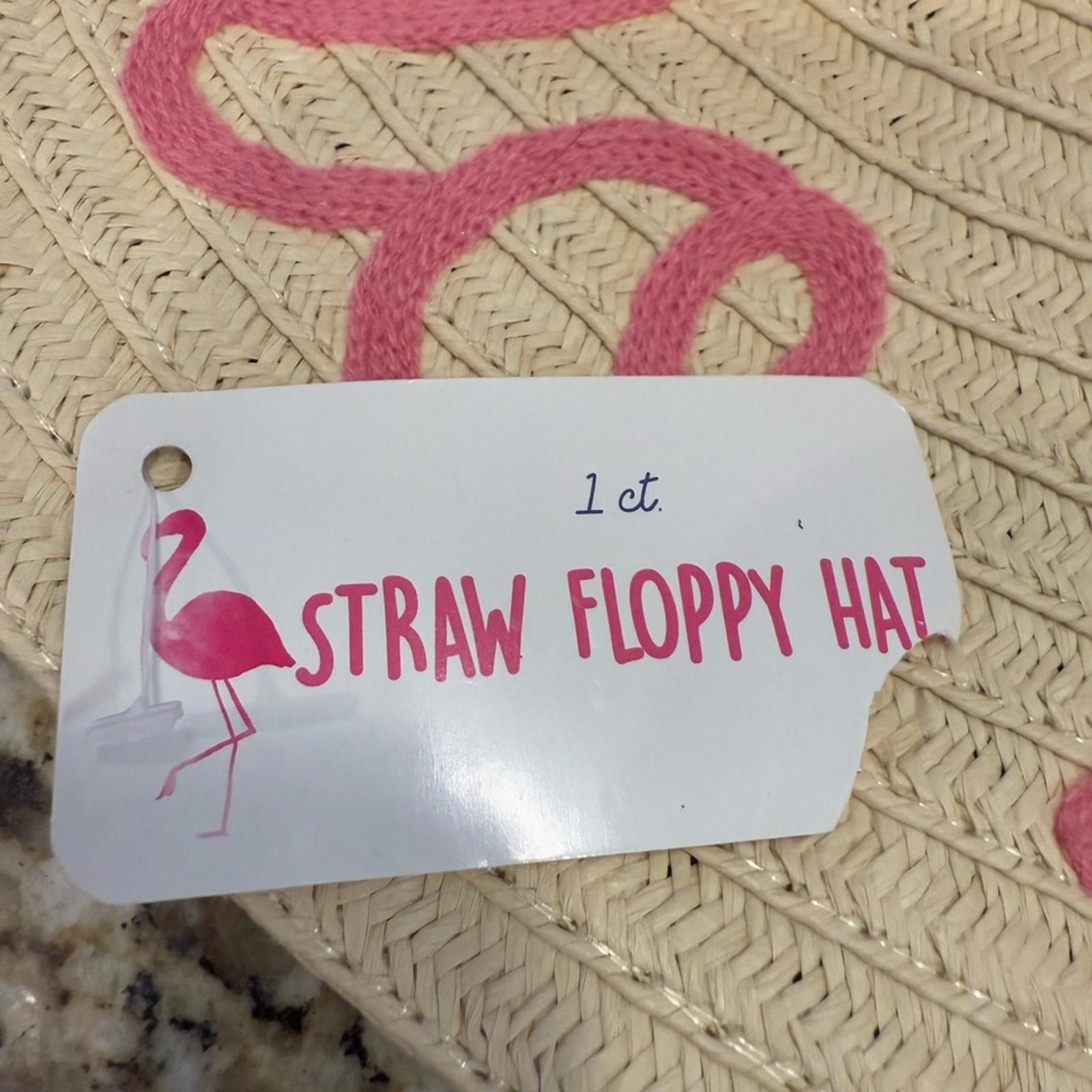 Other Beach Hat Set Floppy Hat ‘Hello Sunshine’ text packable hat Size ONE SIZE - 7 Thumbnail