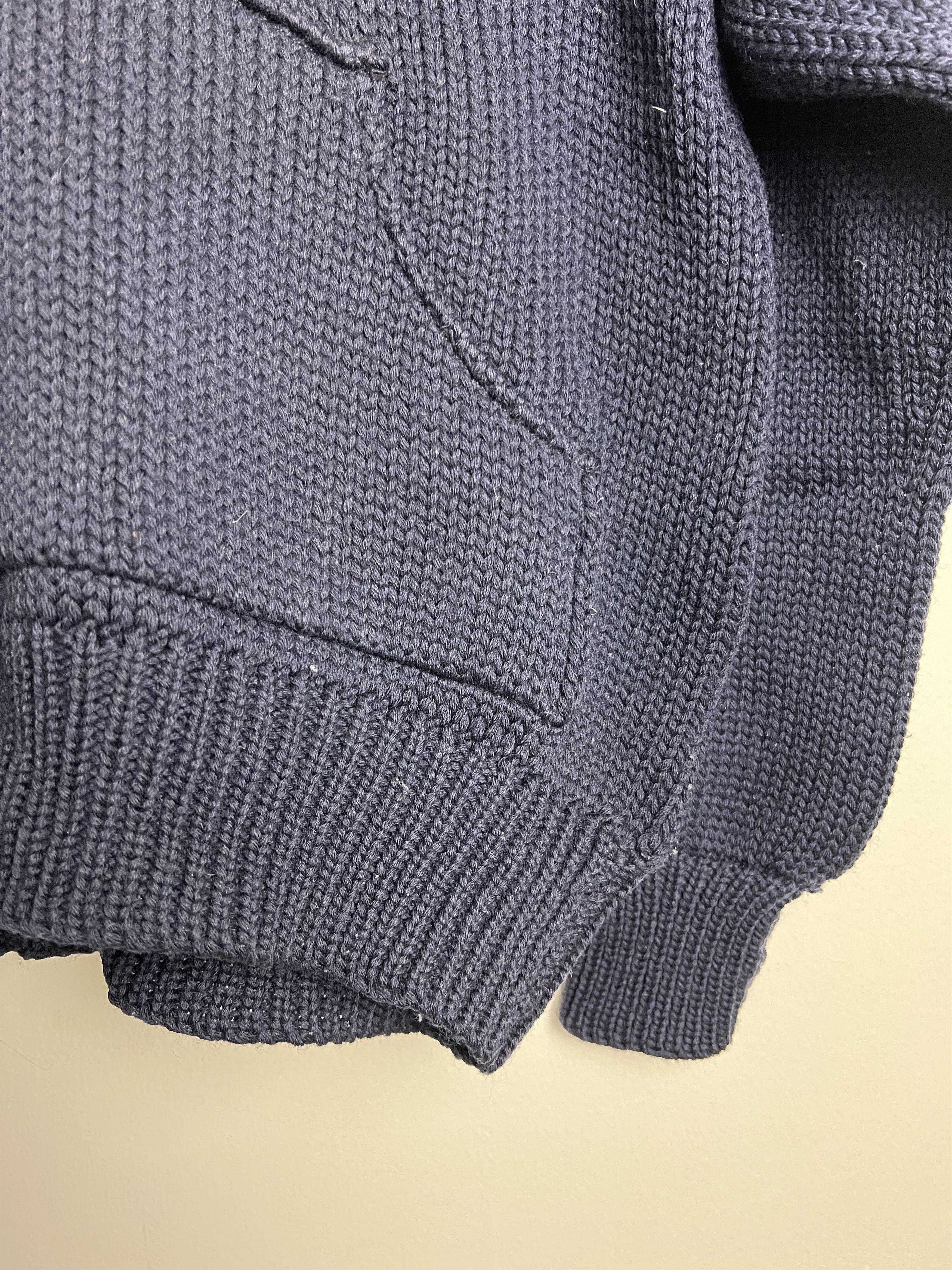 Ralph Lauren × Vintage Wool Oversize Hooded Sweater Size US L / EU 52-54 / 3 - 3 Thumbnail