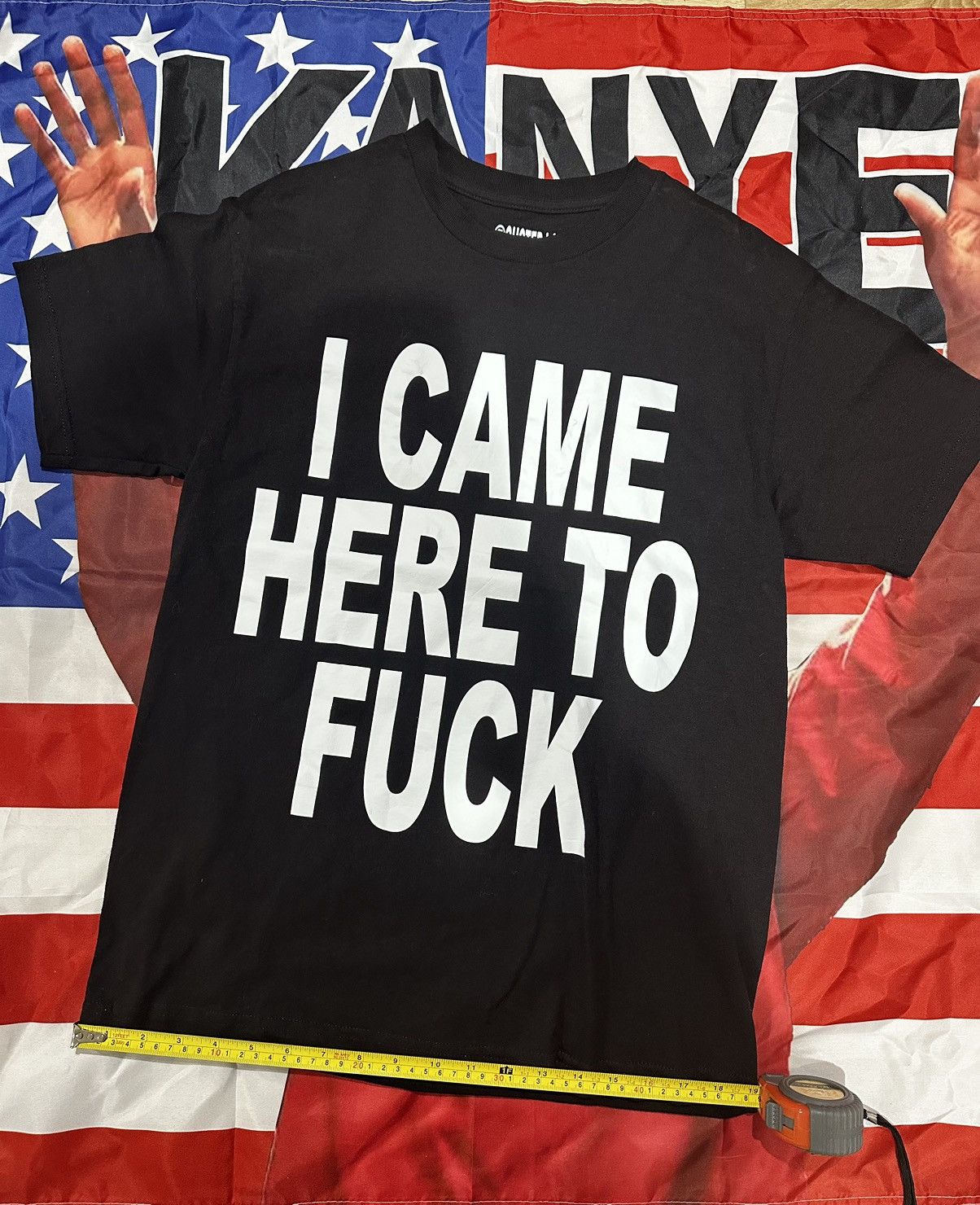 Other quoted LA “I CAME HERE TO F***K” tee Size US M / EU 48-50 / 2 - 1 Thumbnail