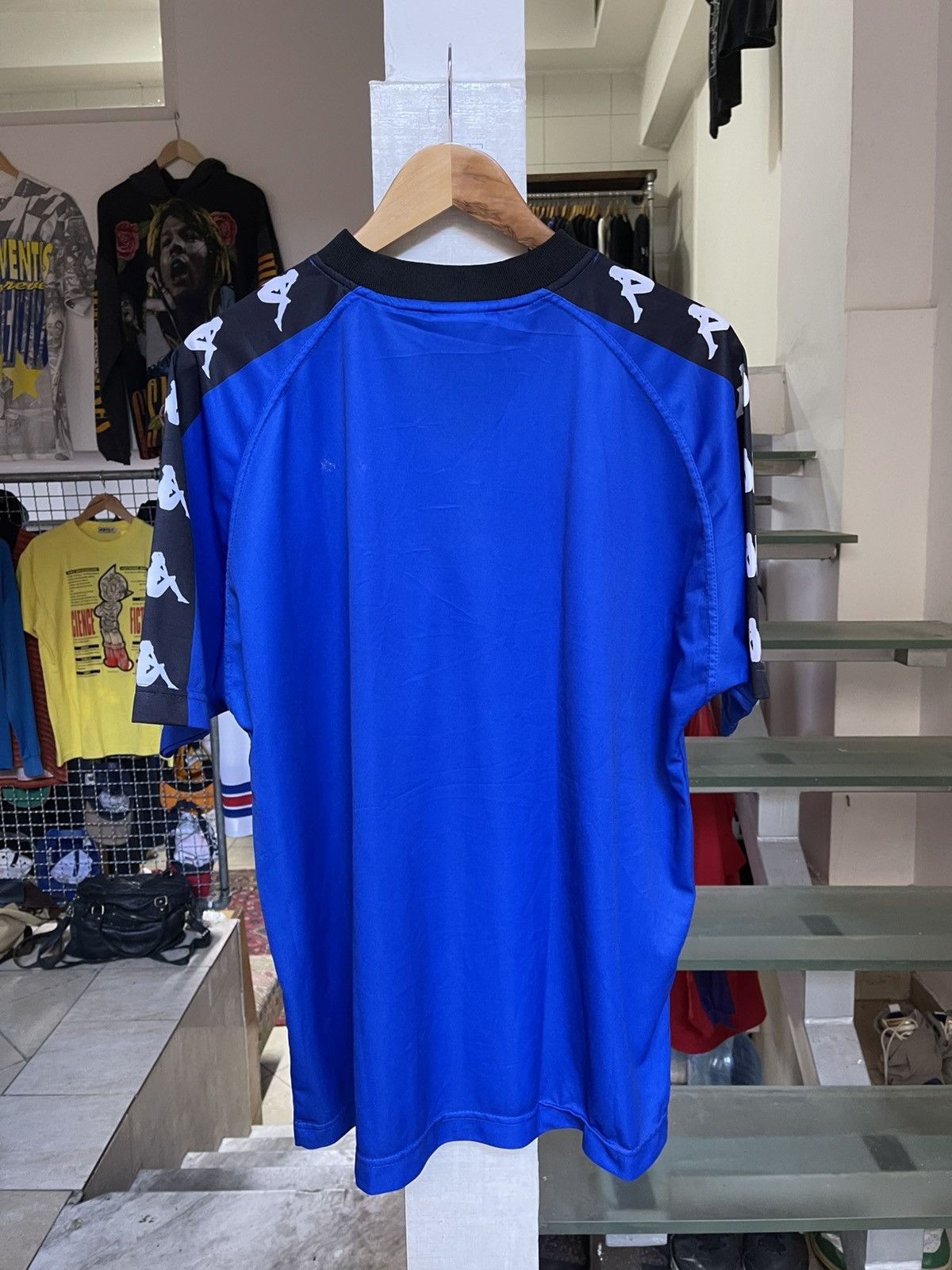 Kappa Vintage Kappa Jersey 90s Center logo Template Size US L / EU 52-54 / 3 - 2 Thumbnail