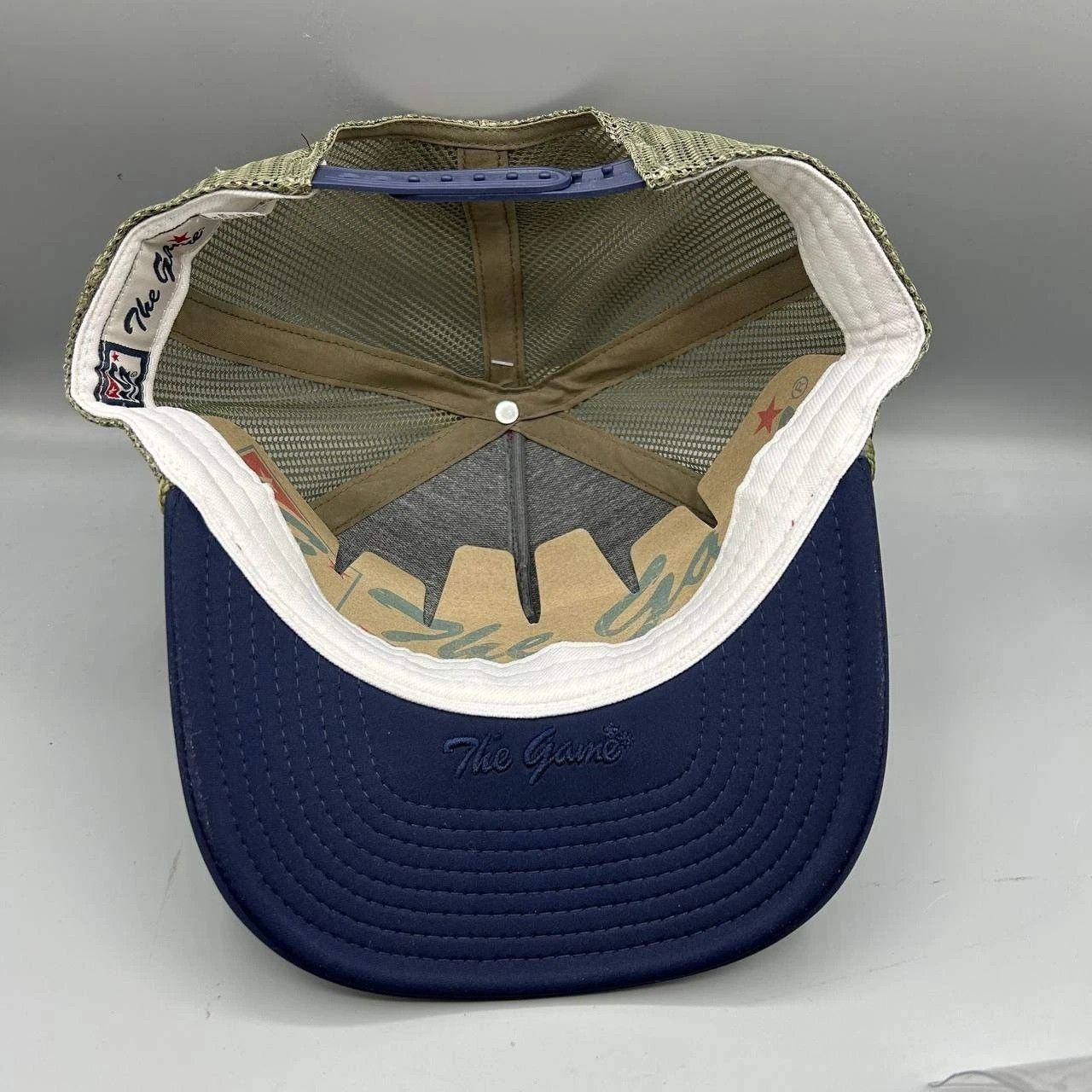 The Game Boulder Colorado Trucker Hat Men Red Blue The Game Snap Back Size ONE SIZE - 2 Thumbnail