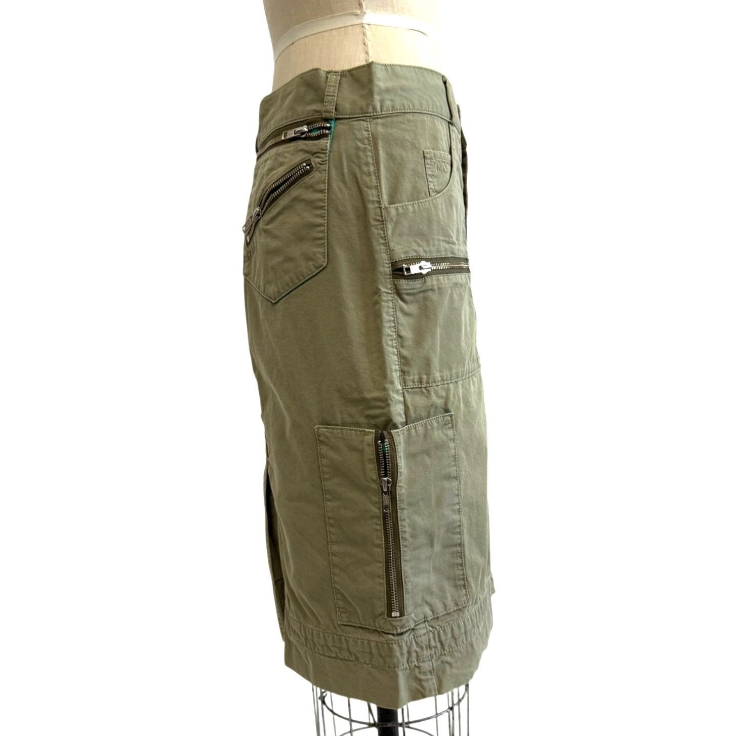 Marc Jacobs Marc Jacobs Y2K Cargo Utility Midi Skirt Size 4 Size 27" / US 4 / IT 40 - 3 Thumbnail