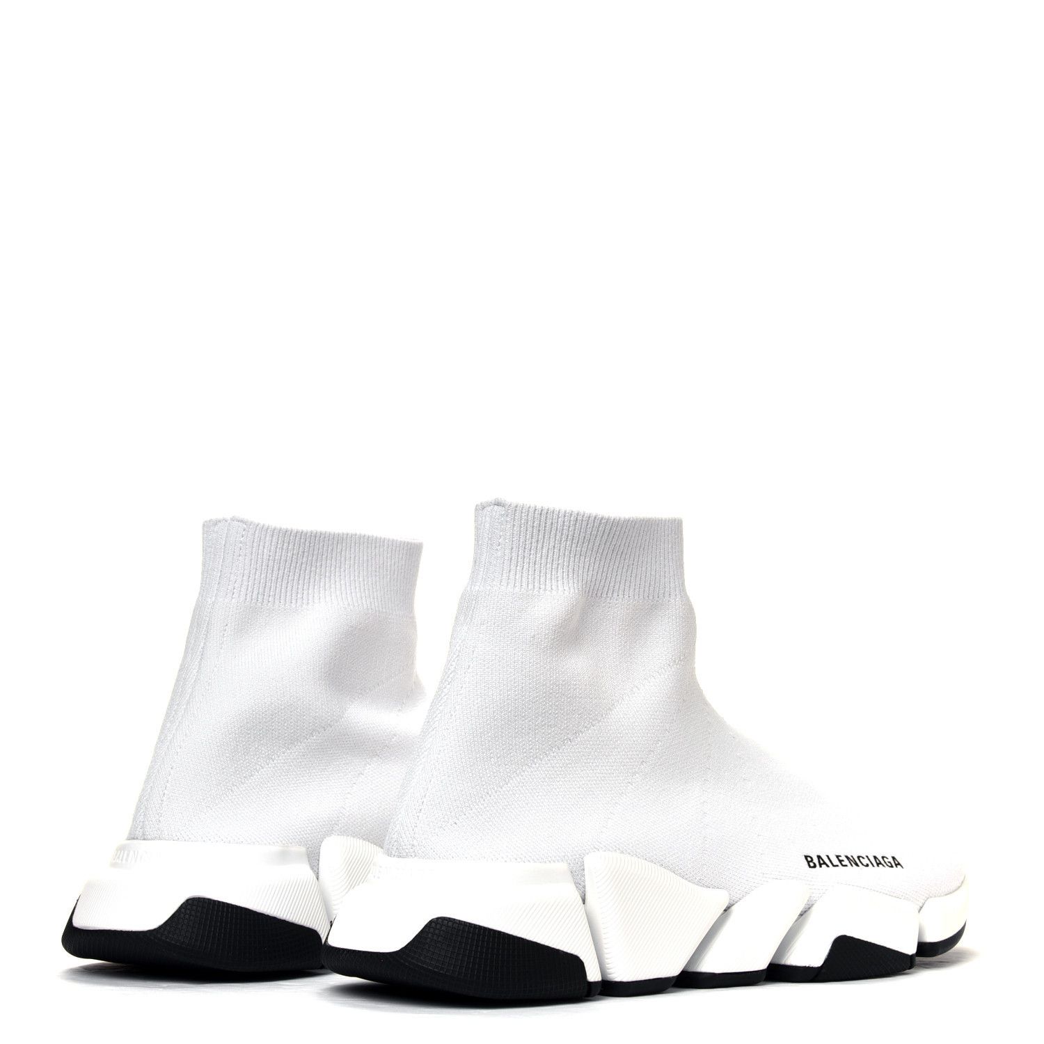 Balenciaga o1bcso1str1224 Speed 2.0 Sneakers in White Size US 10 / IT 40 - 3 Thumbnail
