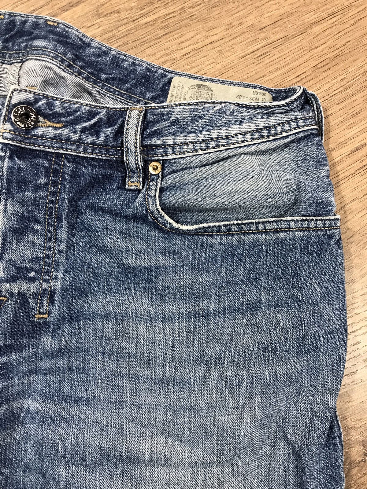Diesel Diesel Vintage Distressed Denim Pants Jeans Size US 33 - 7 Thumbnail