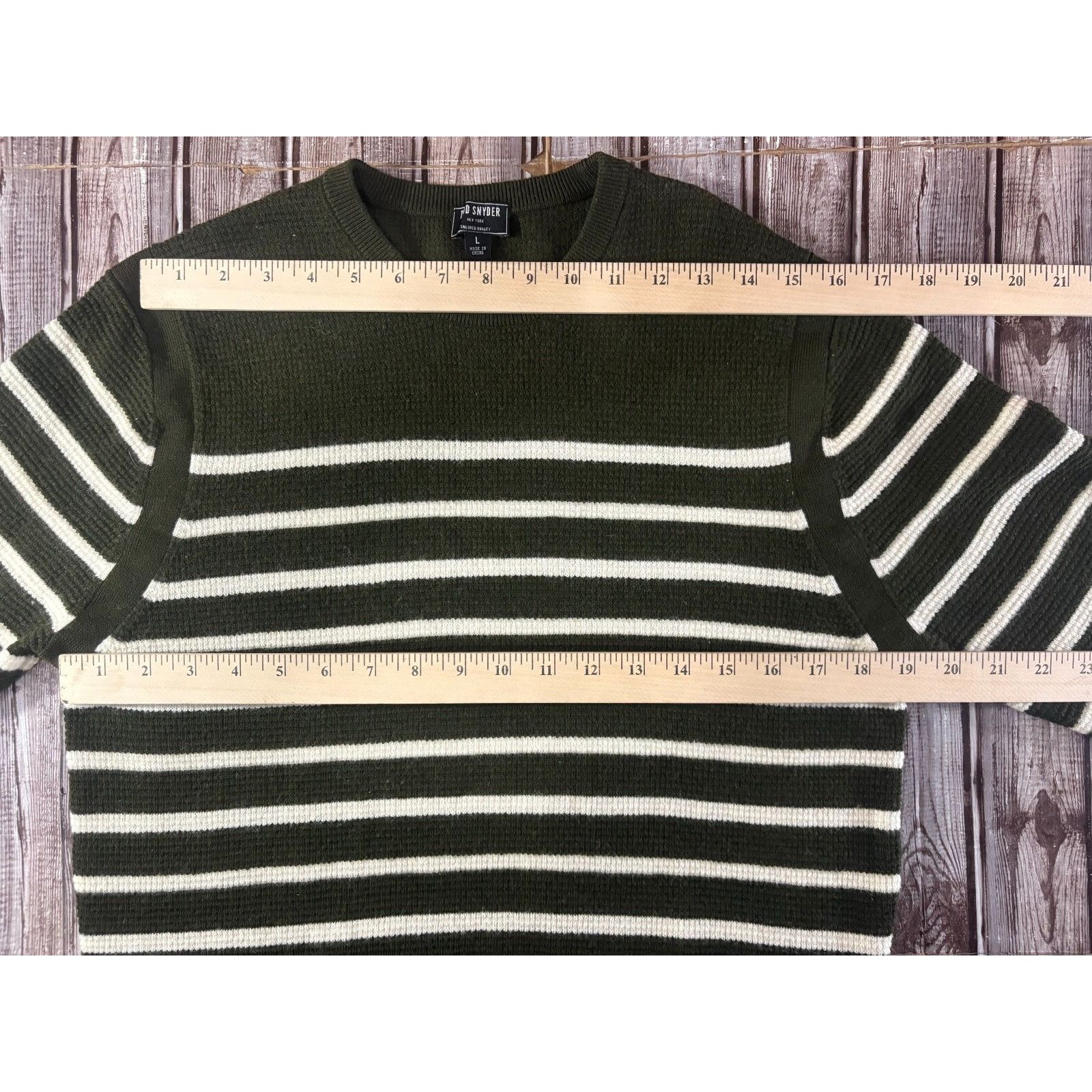 Todd Snyder Todd Snyder 100% Merino Wool Crewneck Sweater Men's Size L c Size US L / EU 52-54 / 3 - 7 Thumbnail