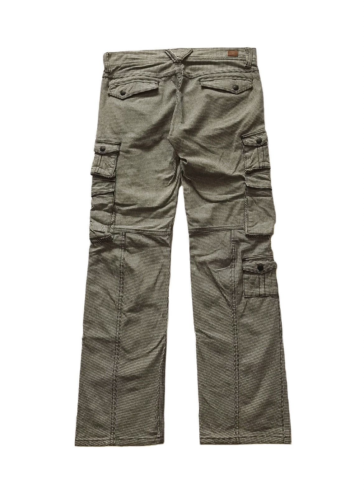 Nicole Club NICOLE CLUB FOR MEN HOUNDSTOOTH MULTIPOCKET PANTS Size US 34 / EU 50 - 2 Thumbnail