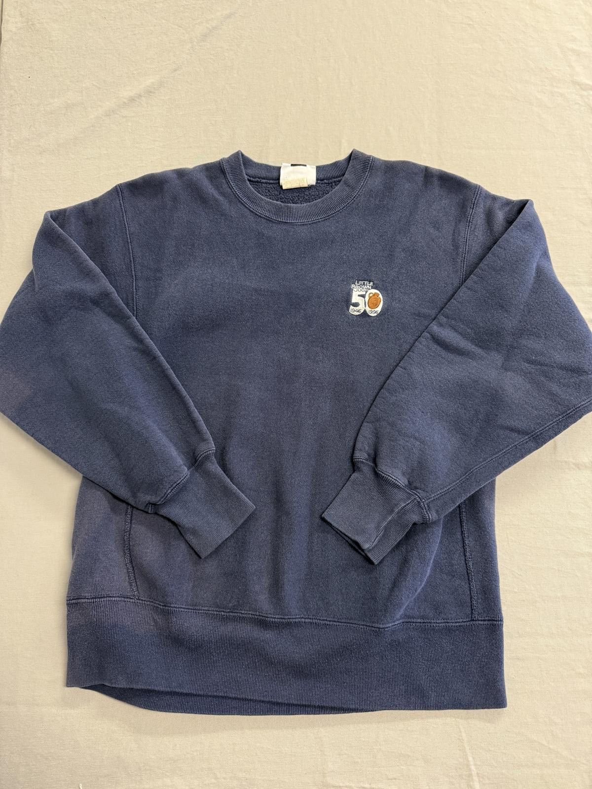 Lee LBJ Vintage Little Brown Jug Crew 1995 Horse Race Sweatshirt Size US L / EU 52-54 / 3 - 1 Thumbnail
