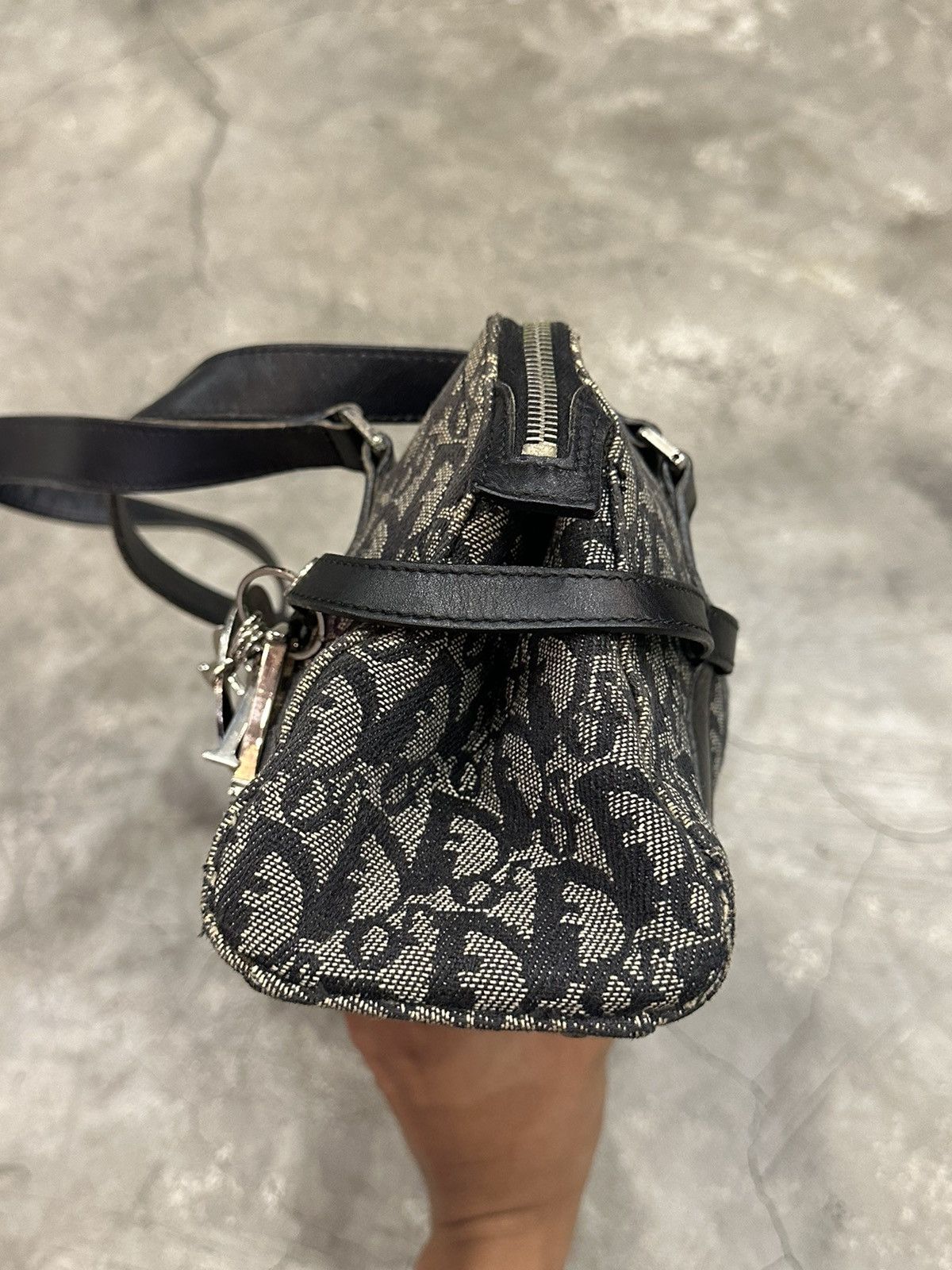 Christian Dior Monsieur Christian Dior Trotter Canvas Shoulder Bag Size ONE SIZE - 8 Thumbnail