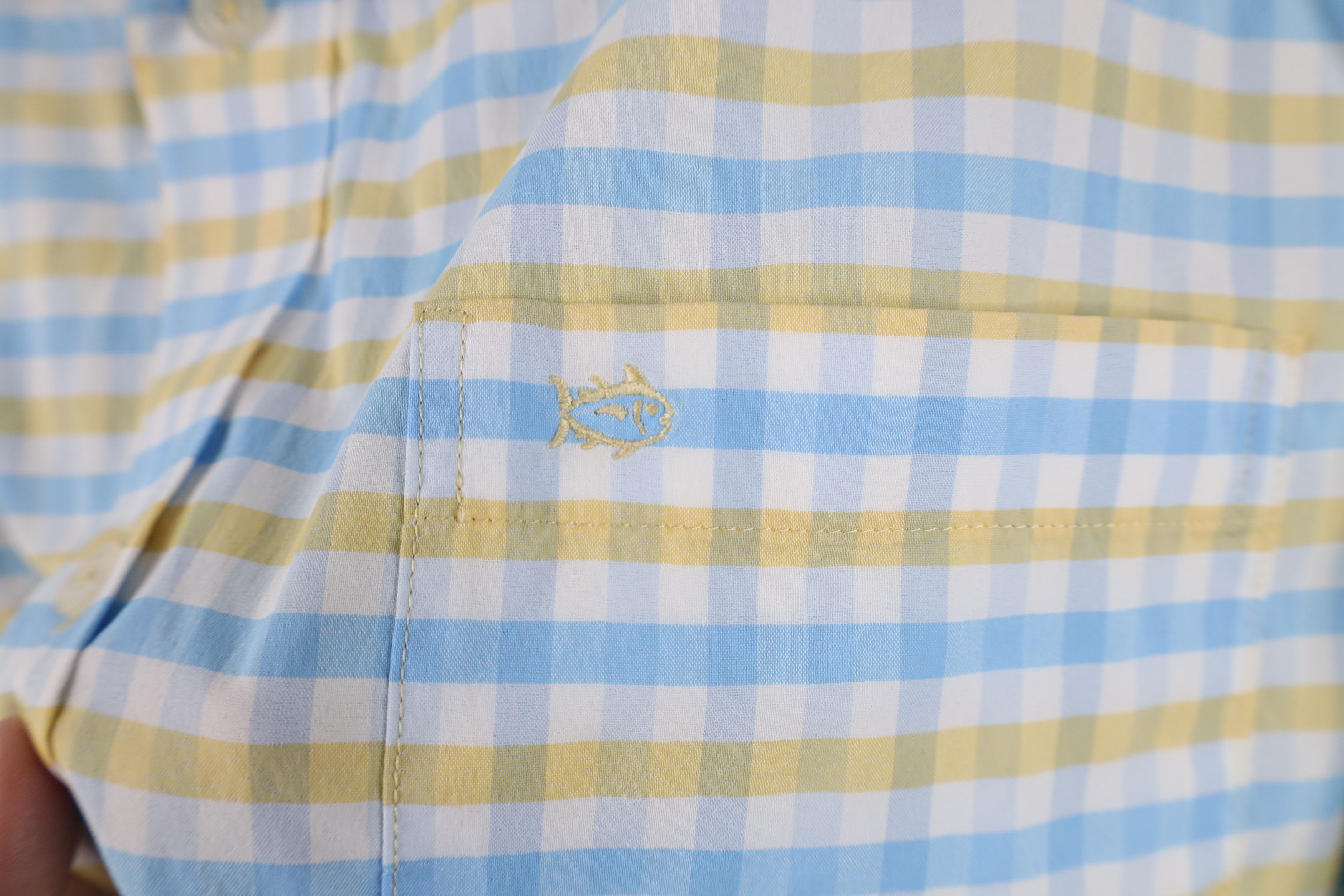 Southern Tide Southern Tide Stretch Collared Button Down Shirt Plaid Size US M / EU 48-50 / 2 - 4 Thumbnail
