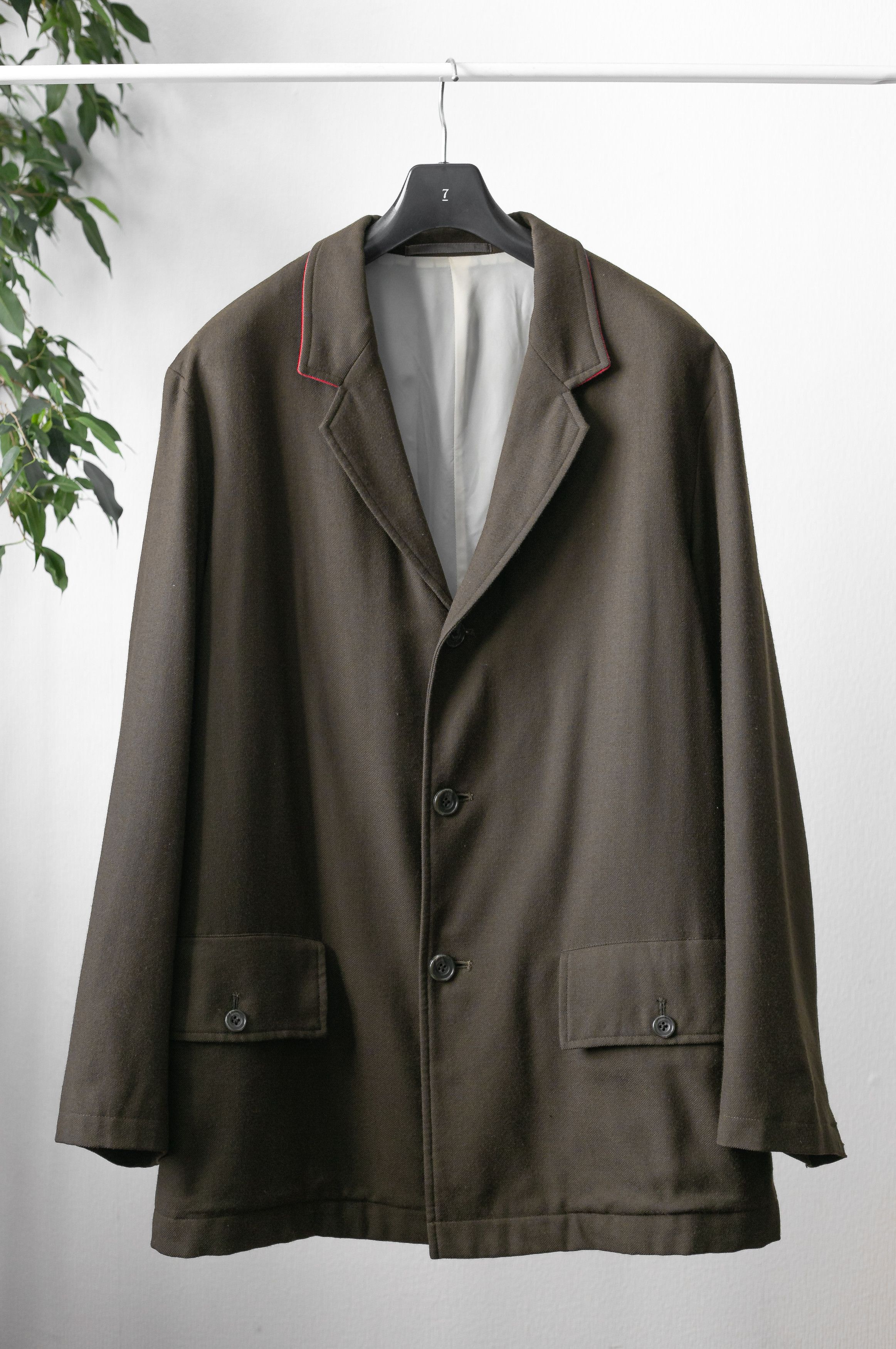 Yohji Yamamoto 2006SS cargo pockets wool jacket | Grailed