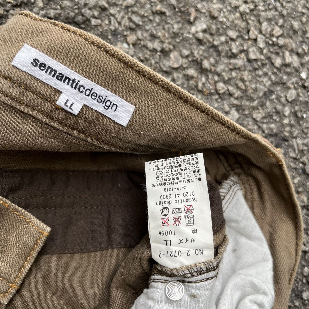 semanticdesign Flared Japanese Semantic Design Pants Bootcut Punk Styled Size US 32 / EU 48 - 8 Thumbnail