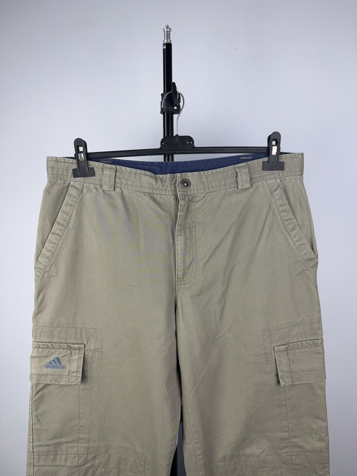 Adidas × Vintage Vintage 00s Adidas Cargo Outdoor Pants Y2K Size US 34 / EU 50 - 2 Thumbnail