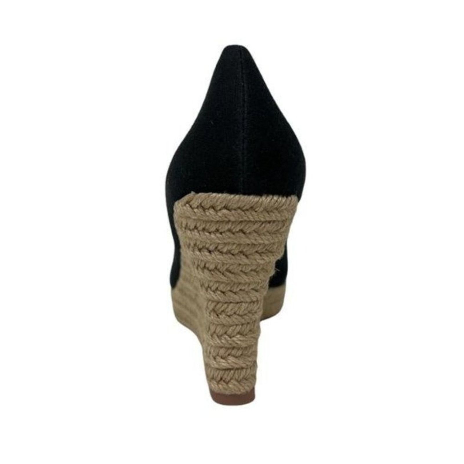 Tory Burch Tory Burch Black Platform Espadrille Wedges 11M NEW Size US 11 / IT 41 - 4 Thumbnail