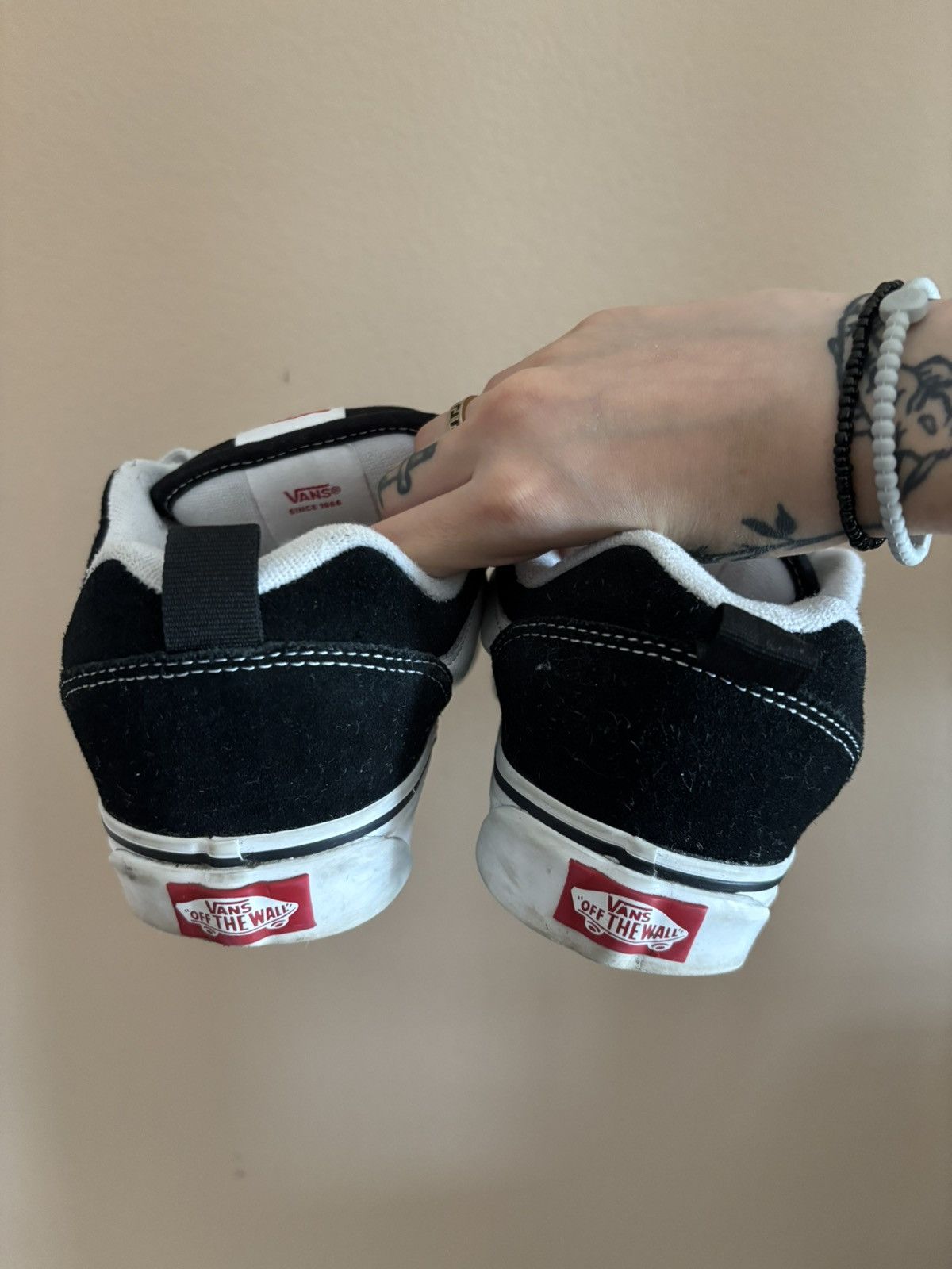Vans Vans Knu-Skool 'Black White' Size US 6 / EU 39 - 4 Thumbnail