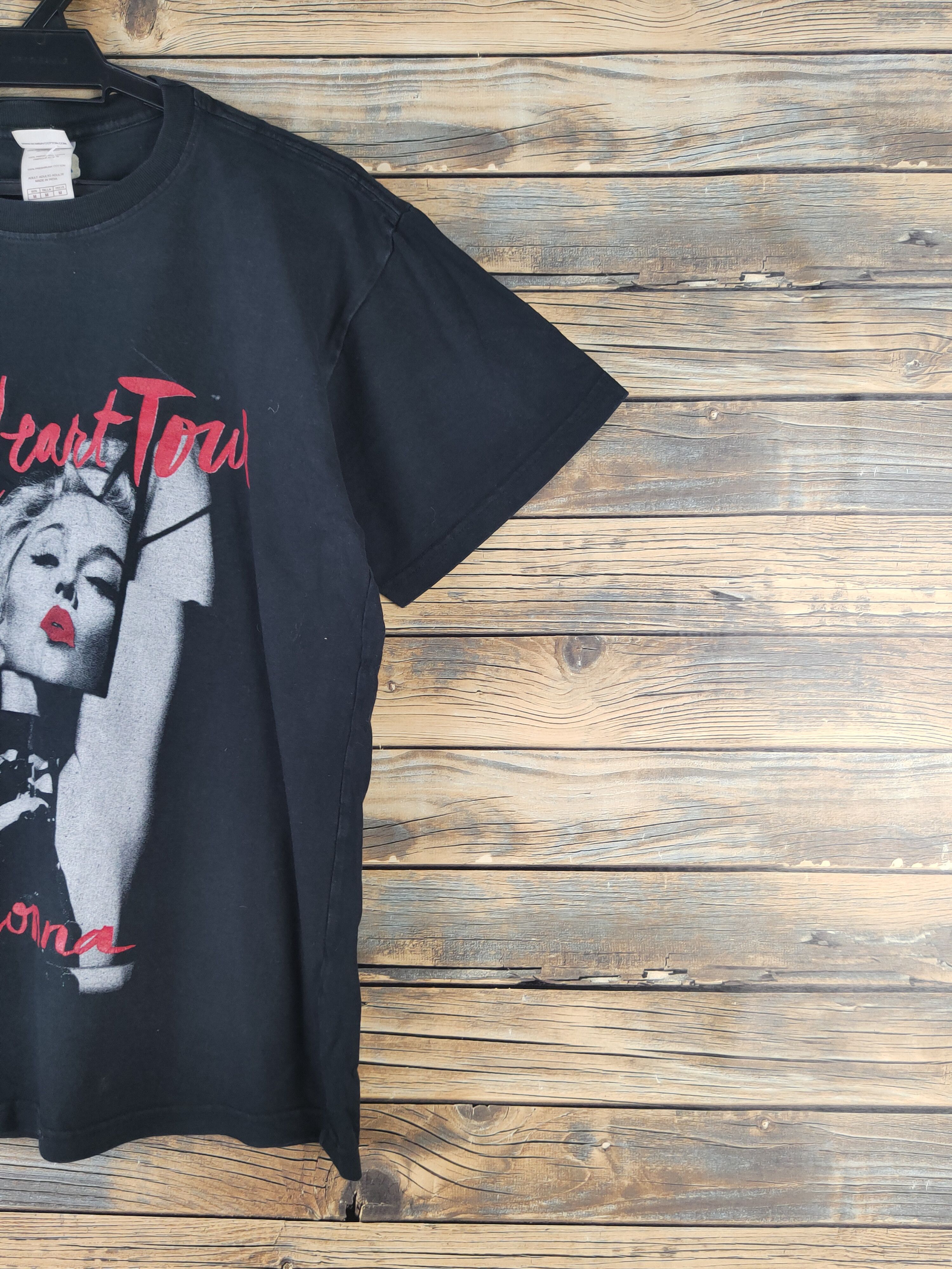 Band Tees DL Madonna tour band tee Short Sleeve T-shirt #2139 Size US M / EU 48-50 / 2 - 6 Thumbnail
