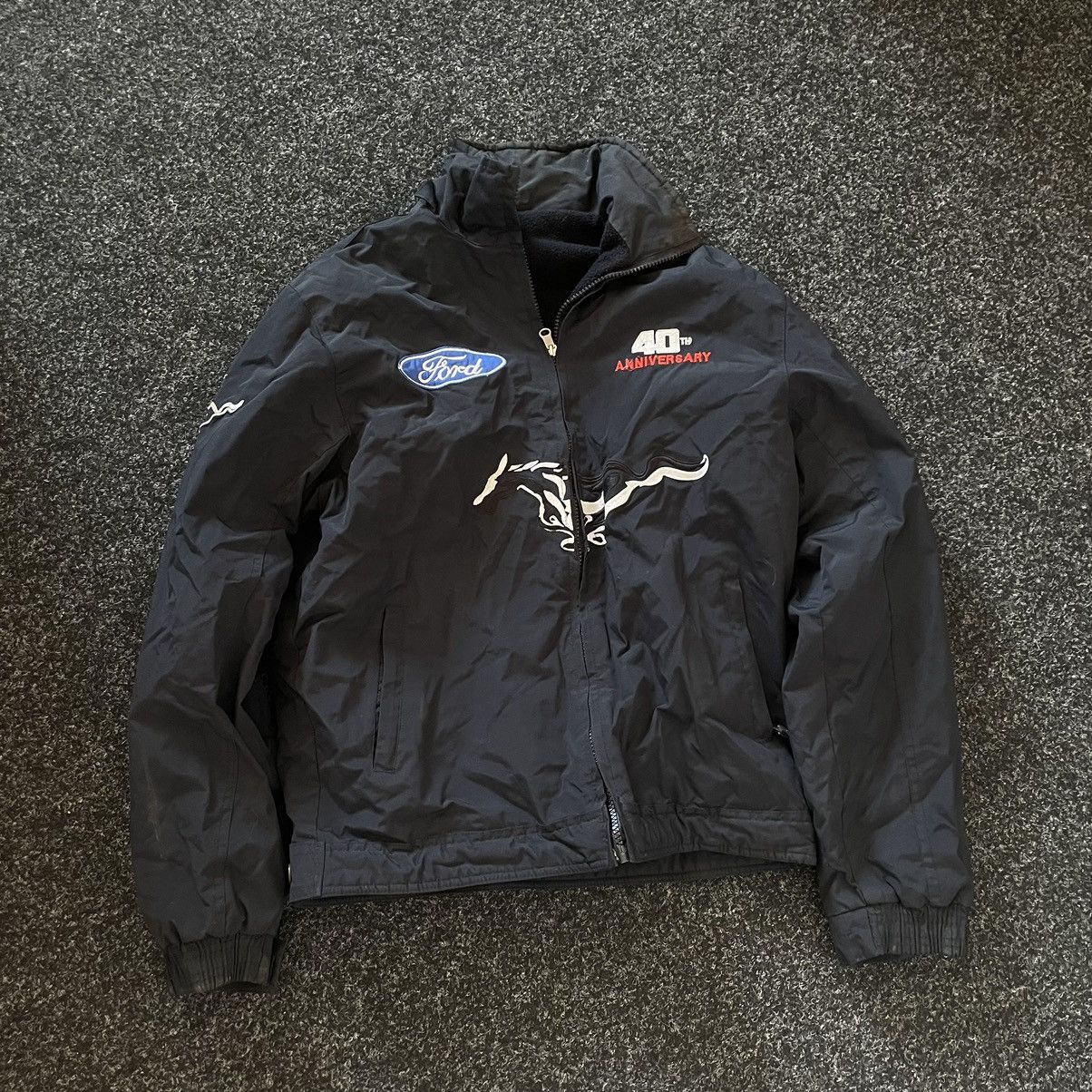 Ford Mustang moto racing nascar Bomber jacket 90s Marlboro