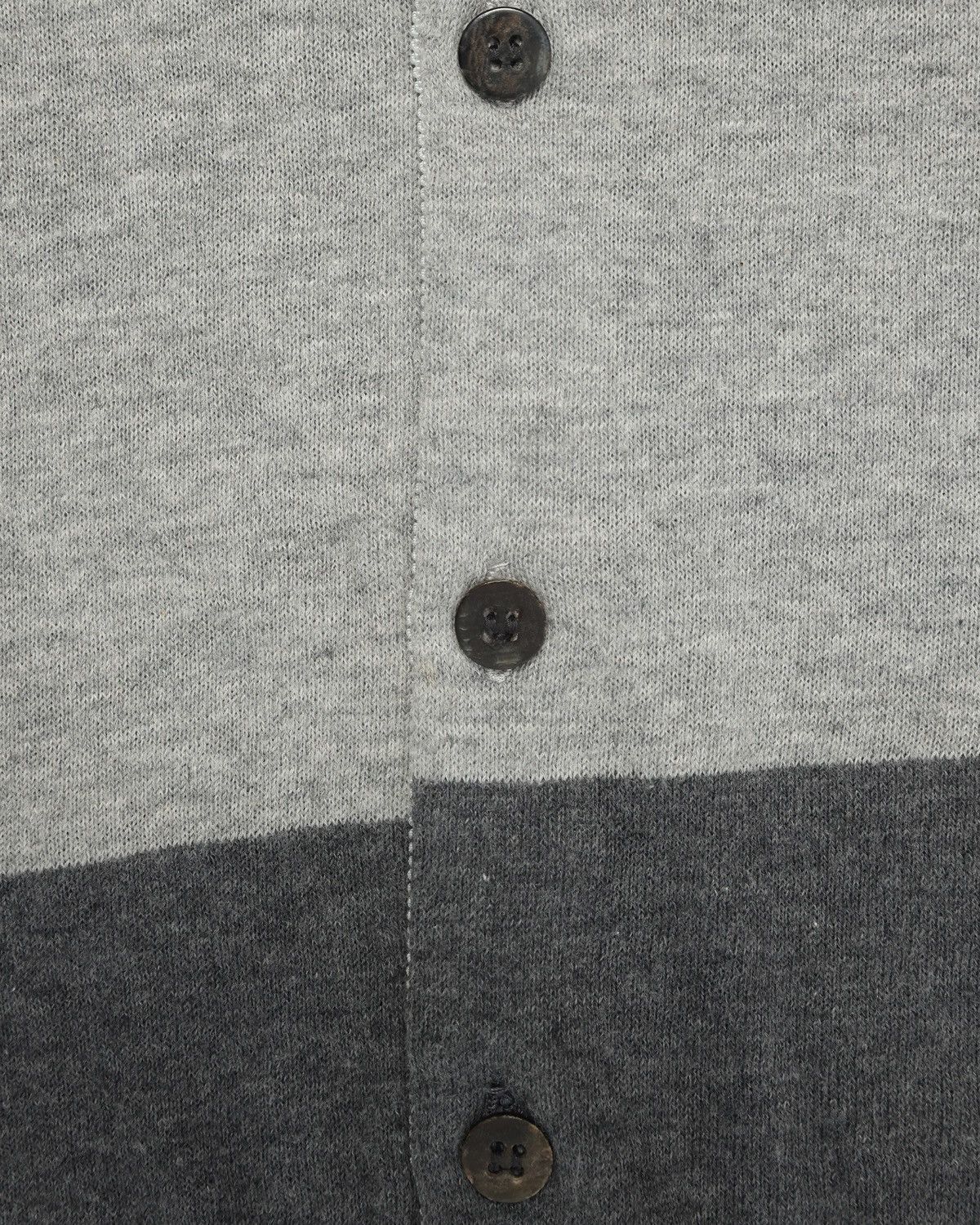 Comme des Garcons tricot CDG Two-Tone Button Knit Top Size XS / US 0-2 / IT 36-38 - 4 Thumbnail