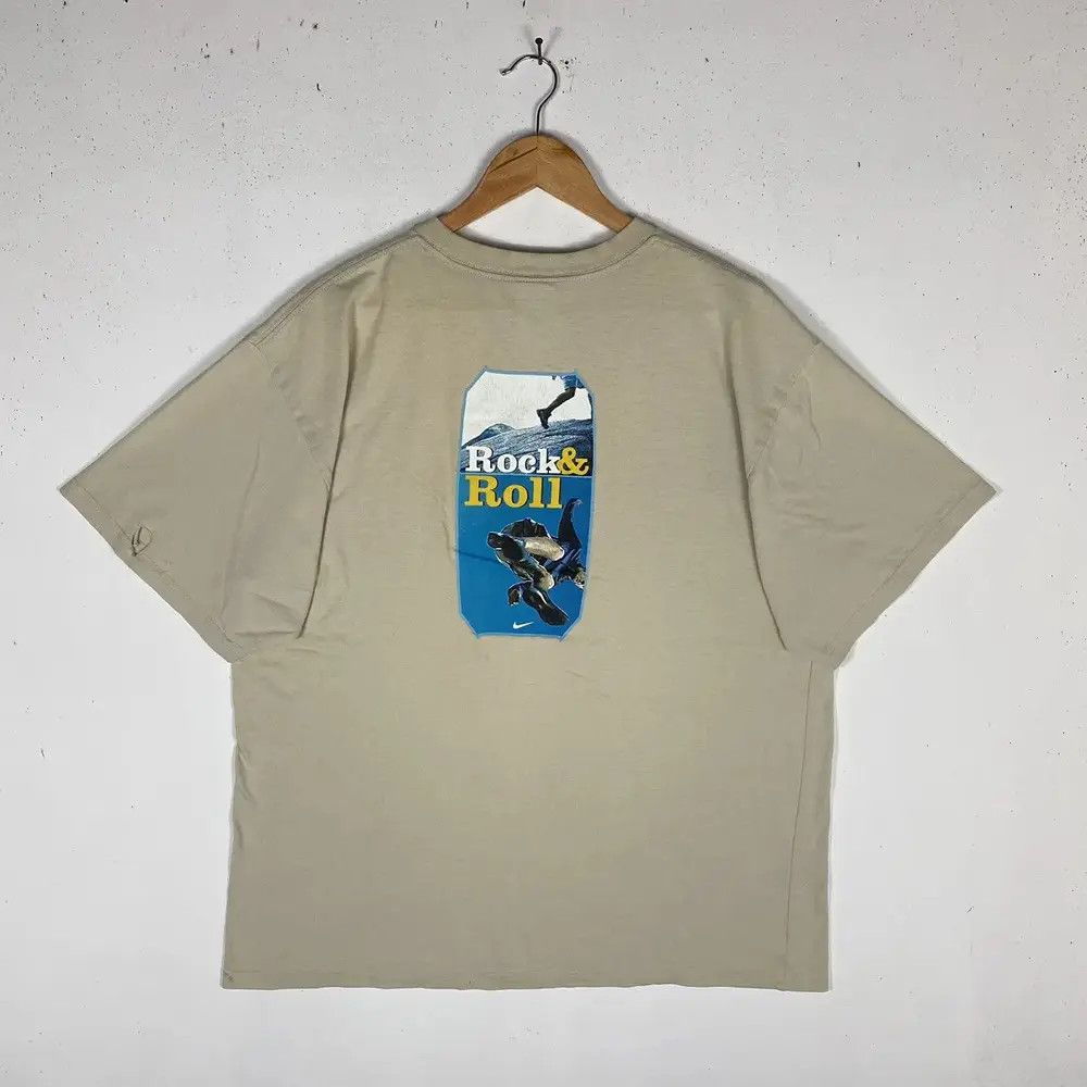 Nike Vintage 00's NIKE ROCK & ROLL Graphic Sportswear Tee Size US XL / EU 56 / 4 - 2 Thumbnail