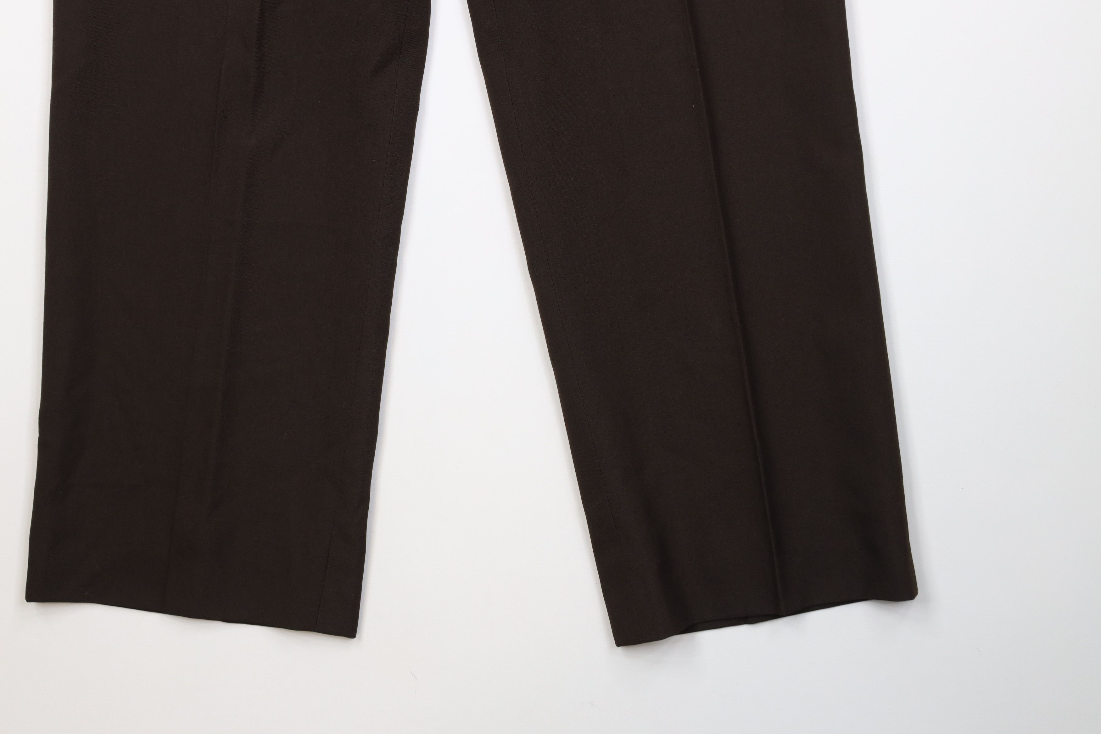 Vintage Vintage 70s Streetwear Knit Wide Leg Chino Pants Brown Size US 36 / EU 52 - 5 Thumbnail