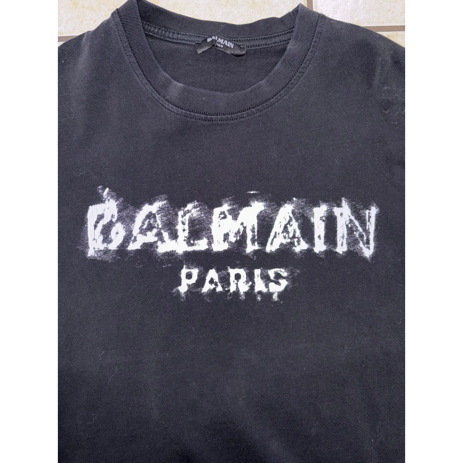Balmain Balmain Paris shirt men’s small black short sleeve Size US S / EU 44-46 / 1 - 2 Thumbnail