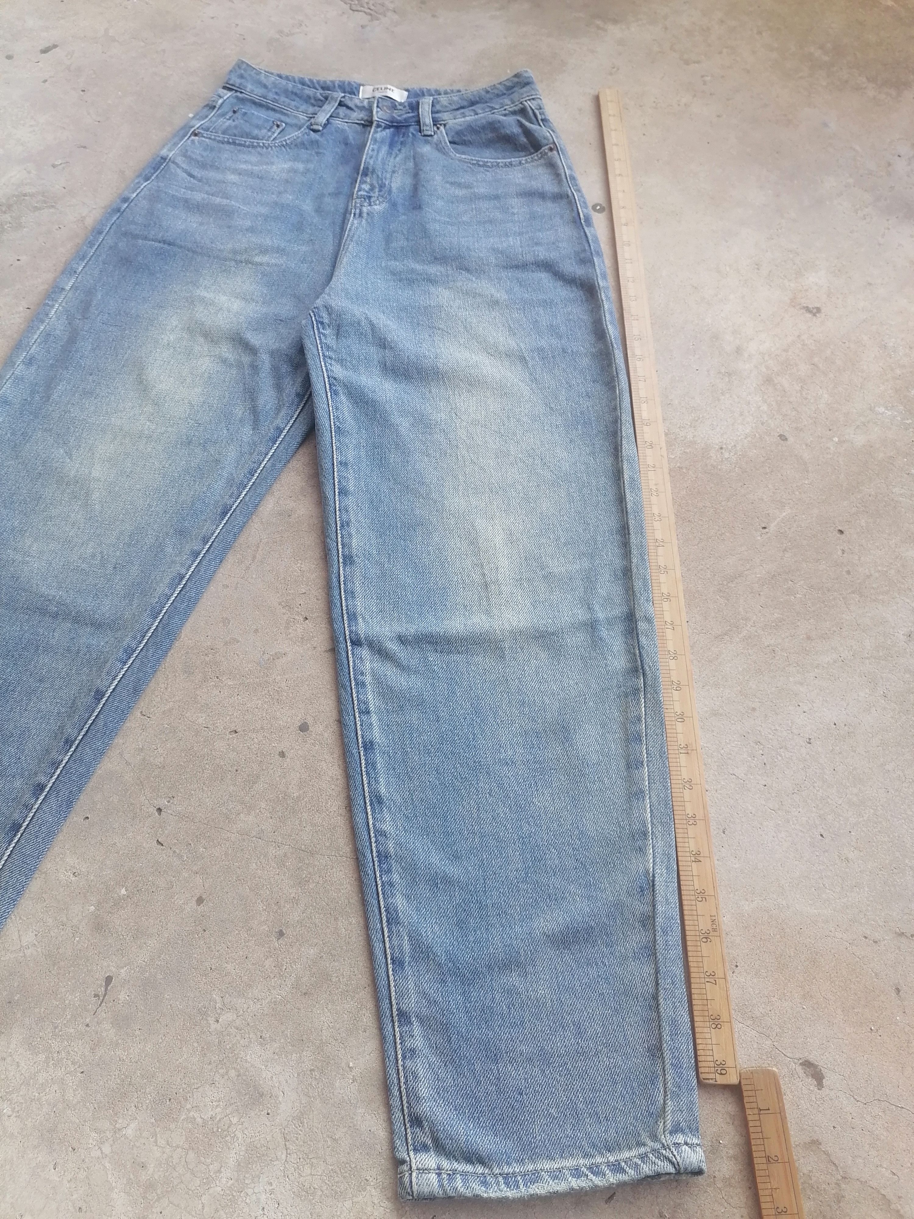 Celine Vintage Celine Loose Jeans Size 26" / US 2 / IT 38 - 6 Thumbnail
