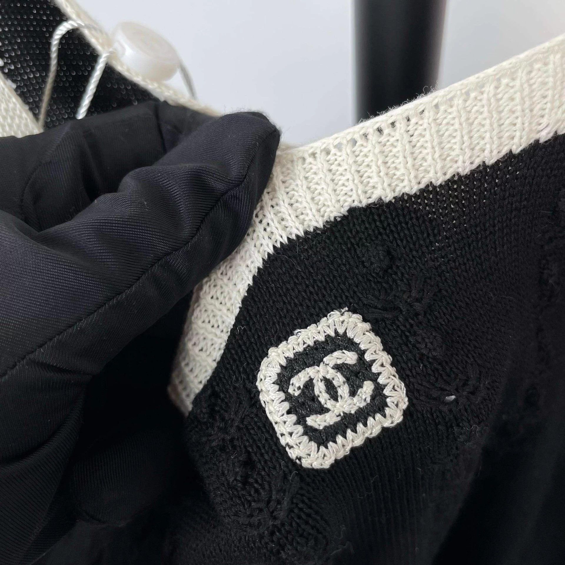 Chanel Chanel 26p Black Cami Knit Long Dress Size S / US 4 / IT 40 - 7 Thumbnail