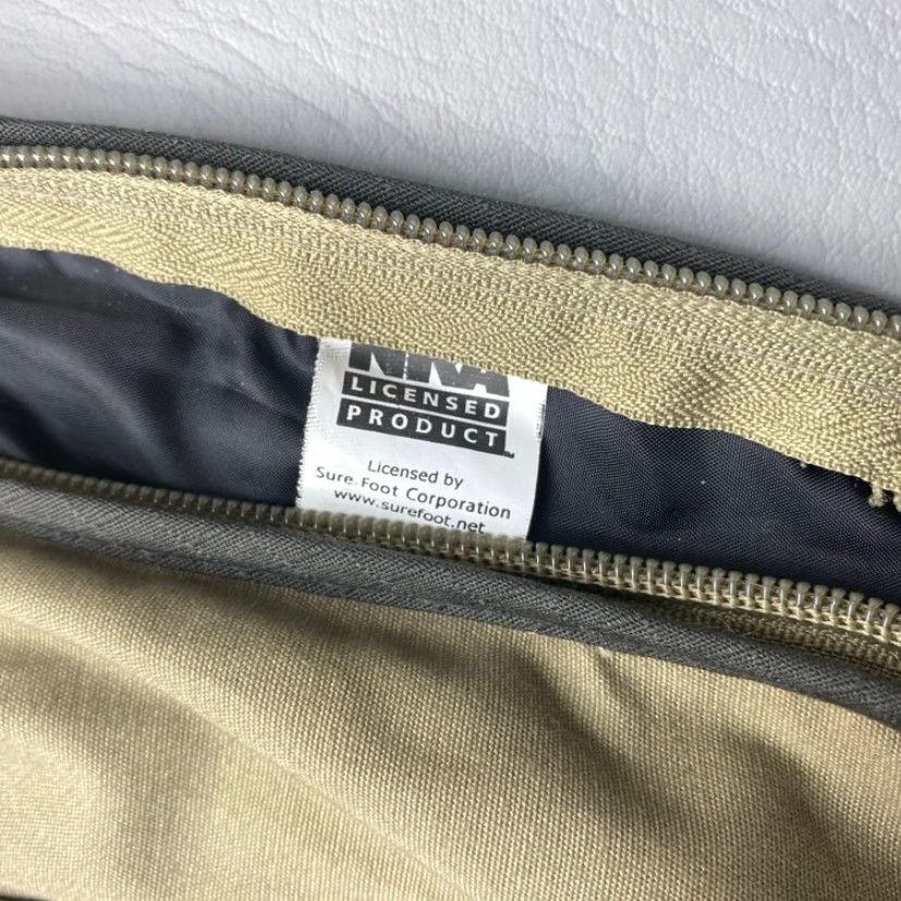 NRA Outdoors Jacket Mens Large Tan Uninsulated Range Coat Two Way Zipper Pockets