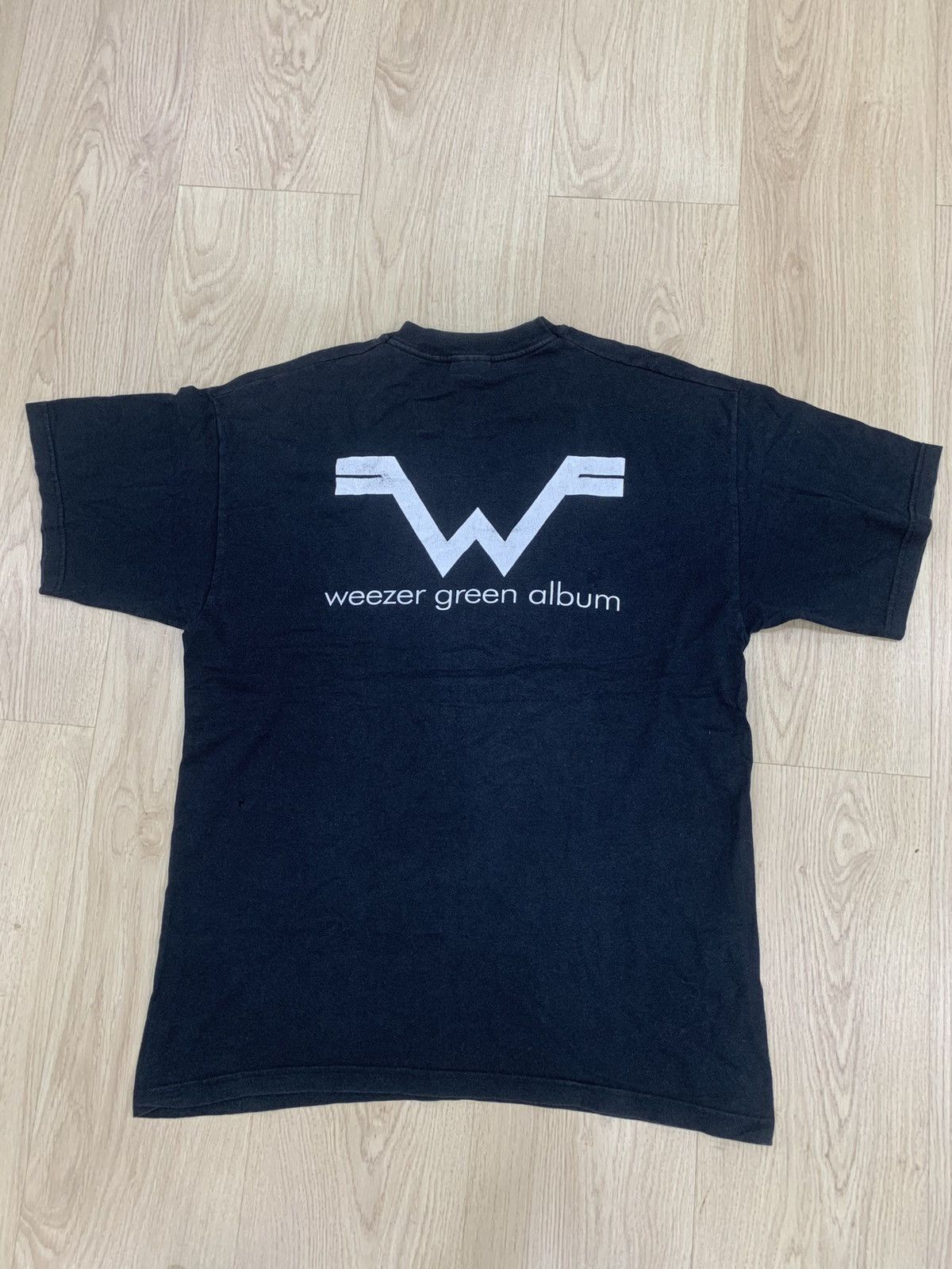 Band Tees × Rap Tees × Vintage VTG WEEZER BAND TOUR GREEN ALBUM SHIRT DEFTONES NIRVANA KORN Size US L / EU 52-54 / 3 - 2 Thumbnail