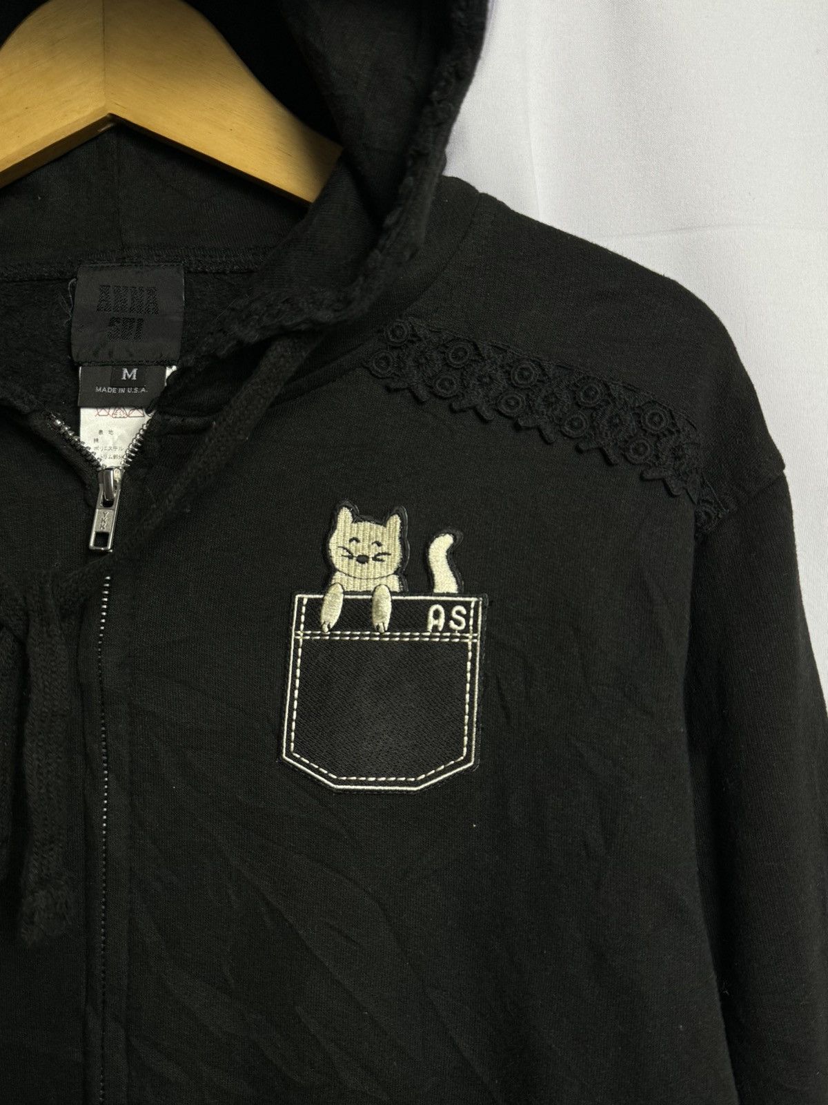 Hysteric Glamour × Japanese Brand × Le Grande Bleu (L.G.B.) Anna Sui Zipper Hoodie Archive Size US M / EU 48-50 / 2 - 3 Thumbnail