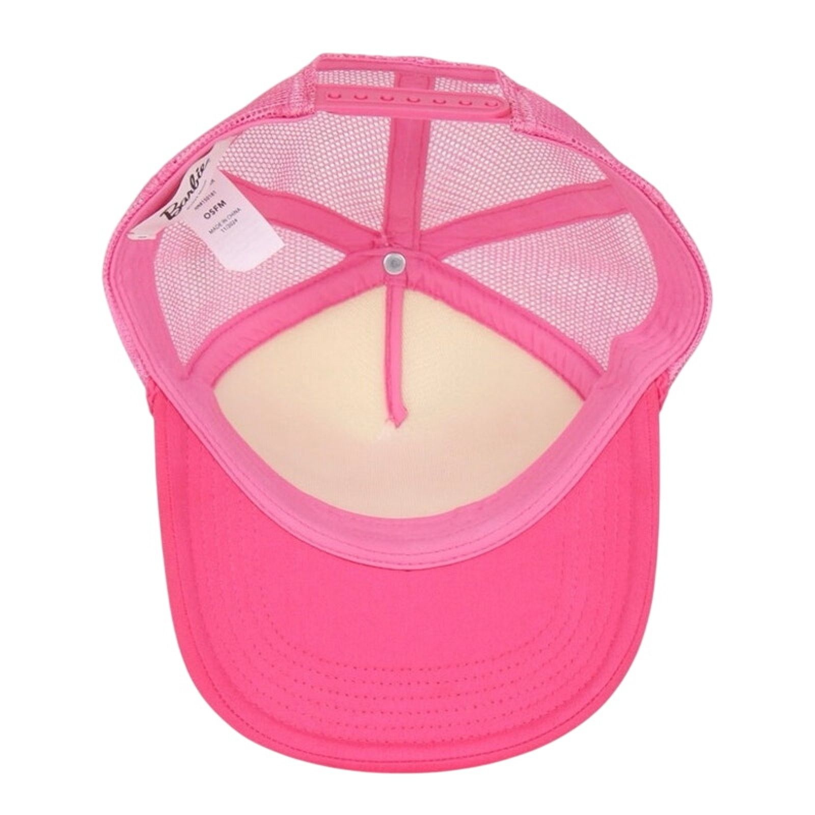 Other Barbie California Pink Trucker Hat – OSFM – (2024 Mattel) Size ONE SIZE - 4 Thumbnail