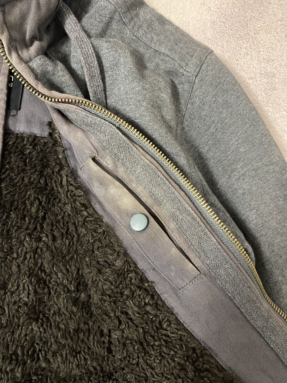 Japanese Brand × Vintage Vintage If Six Was Nine style fur distressed faded hoodie Size US L / EU 52-54 / 3 - 8 Thumbnail